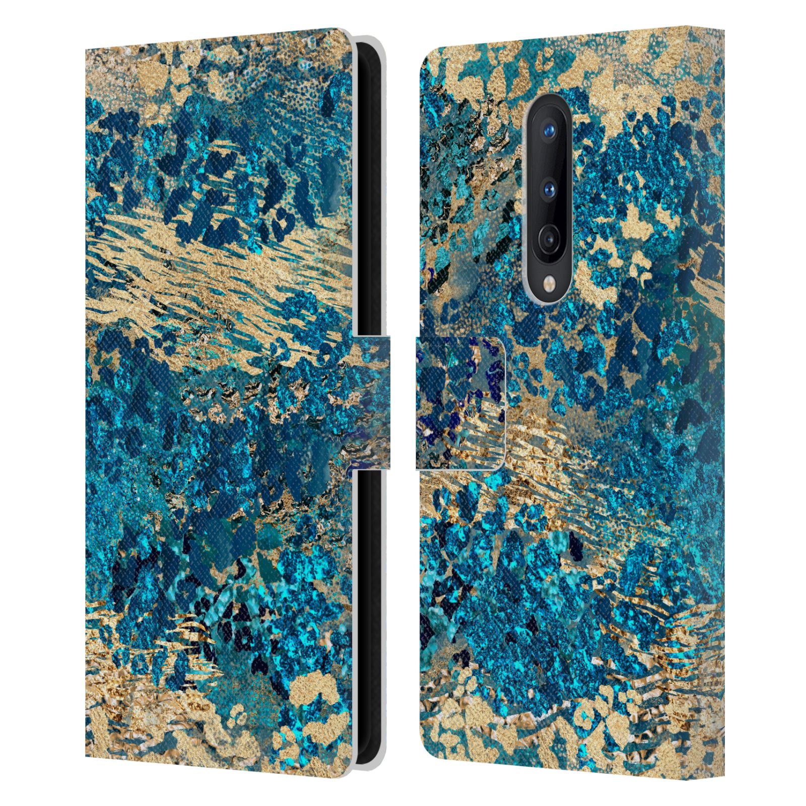 OFFICIAL LEBENSART GEO LIQUID MARBLE LEATHER BOOK WALLET CASE FOR ONEPLUS PHONES - 第 19/20 張圖片