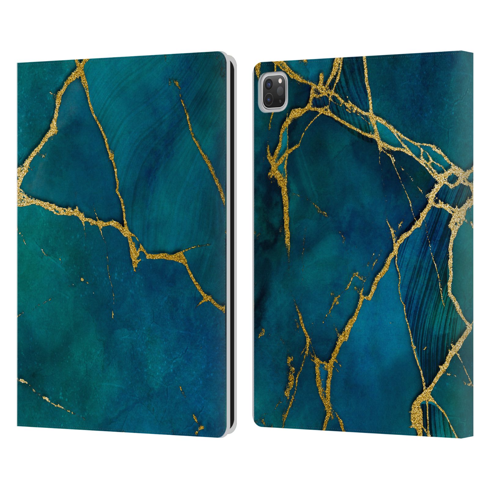 OFFICIAL LEBENSART MINERAL MARBLE LEATHER BOOK WALLET CASE COVER FOR APPLE iPAD - Picture 7 of 15