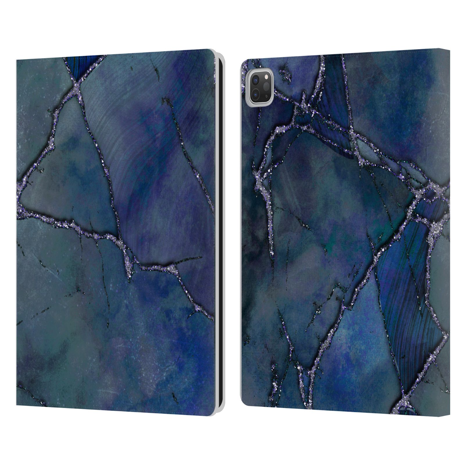OFFICIAL LEBENSART MINERAL MARBLE LEATHER BOOK WALLET CASE COVER FOR APPLE iPAD - Picture 10 of 15