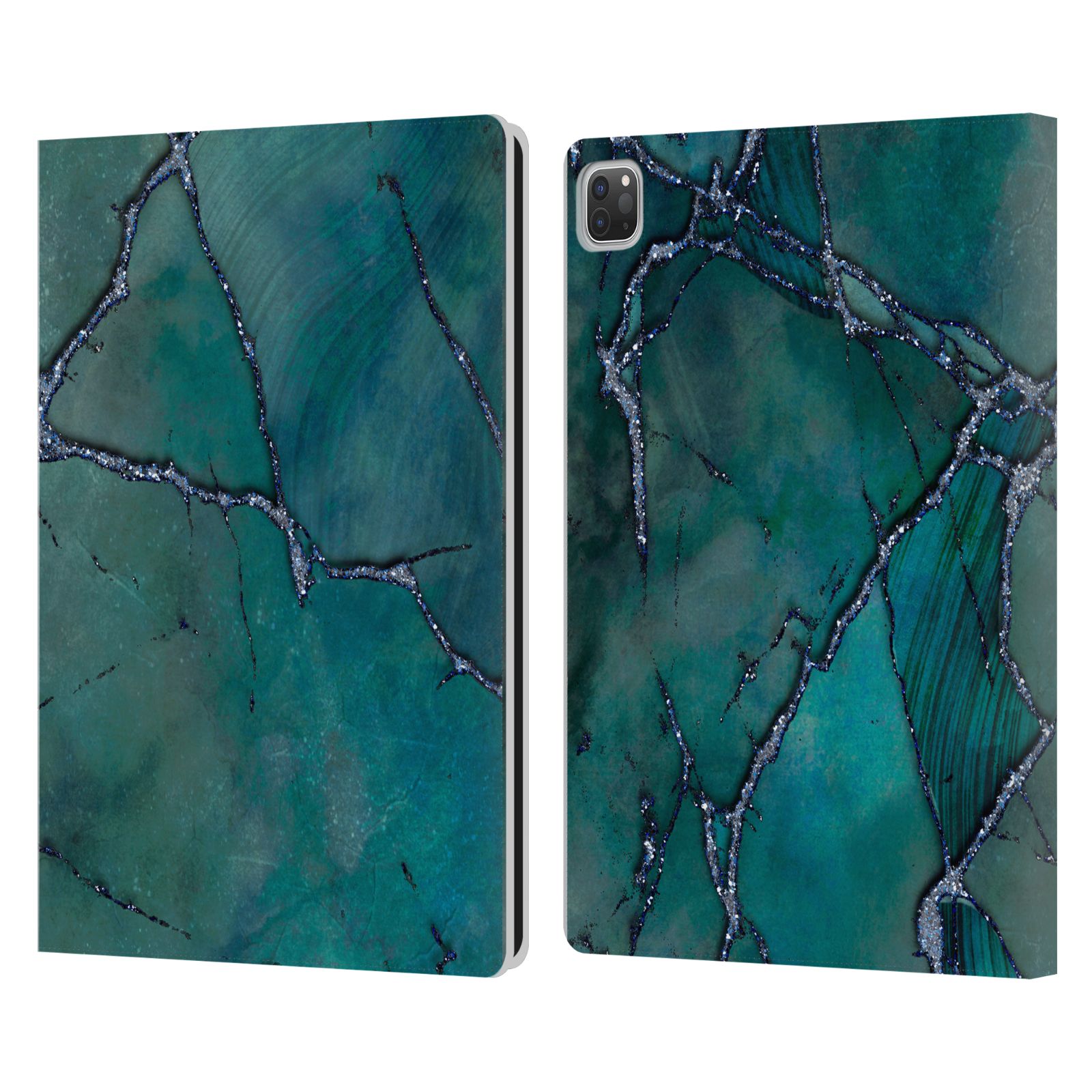 OFFICIAL LEBENSART MINERAL MARBLE LEATHER BOOK WALLET CASE COVER FOR APPLE iPAD - Picture 13 of 15