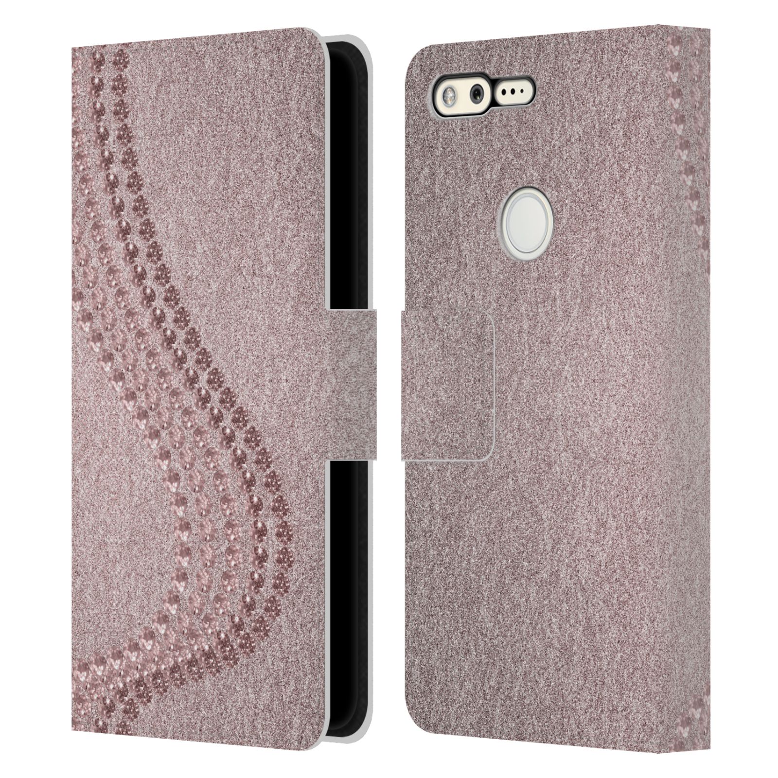 OFFICIAL LEBENSART VARIOUS ROSE GOLD LEATHER BOOK WALLET CASE FOR GOOGLE PHONES - Picture 8 of 15
