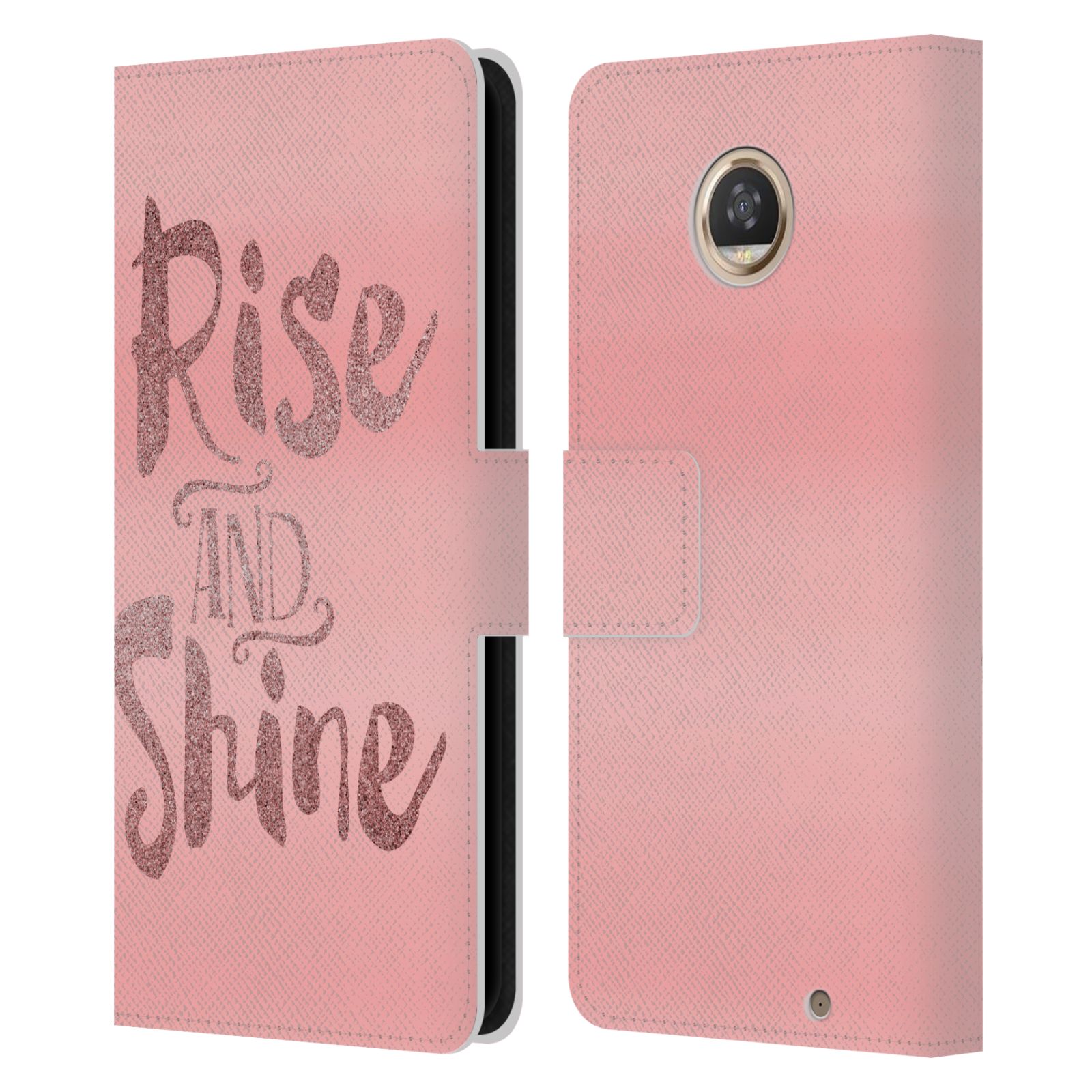 OFFICIAL LEBENSART VARIOUS ROSE GOLD LEATHER BOOK CASE FOR MOTOROLA PHONES - Picture 13 of 15