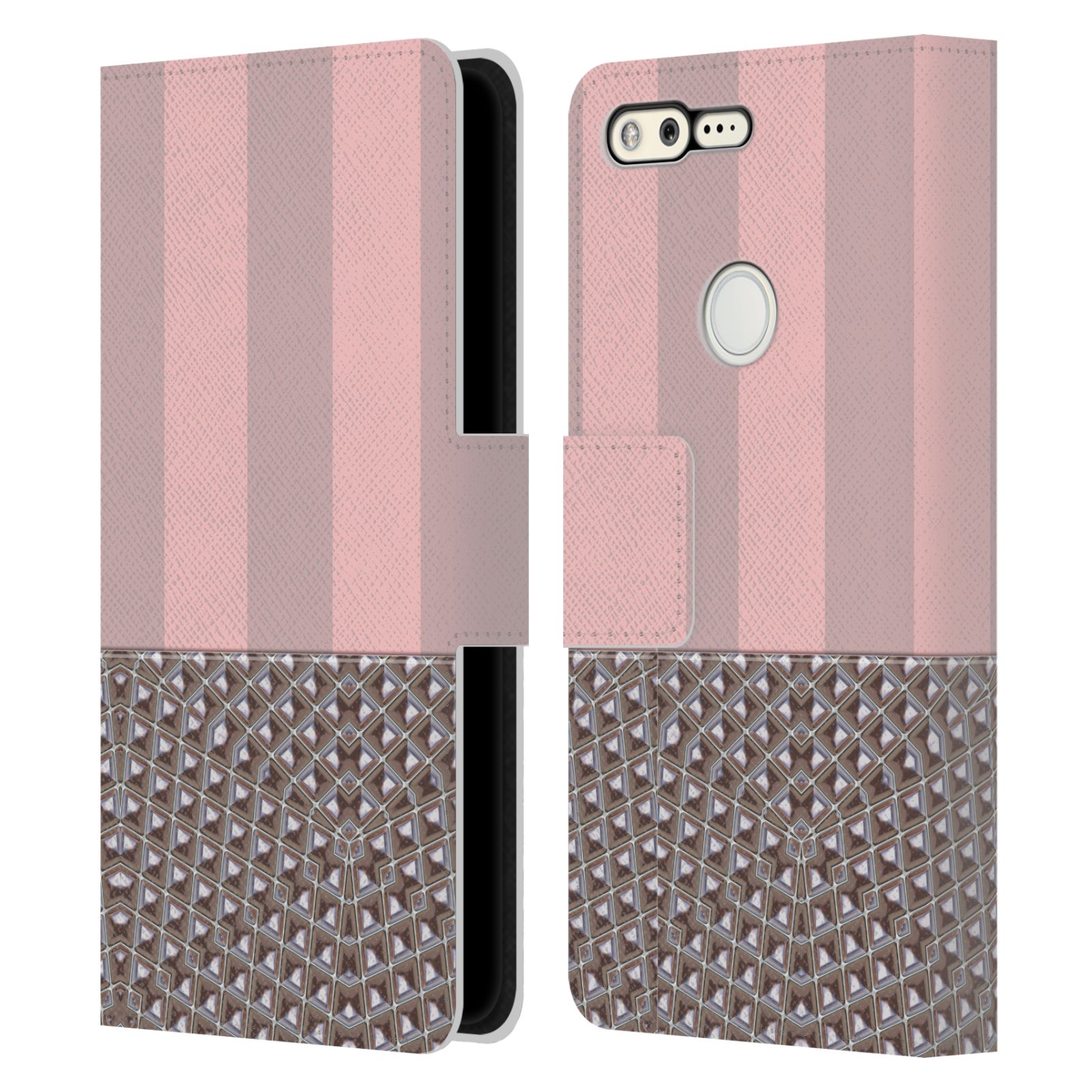 OFFICIAL LEBENSART VARIOUS ROSE GOLD LEATHER BOOK WALLET CASE FOR GOOGLE PHONES - Picture 14 of 15