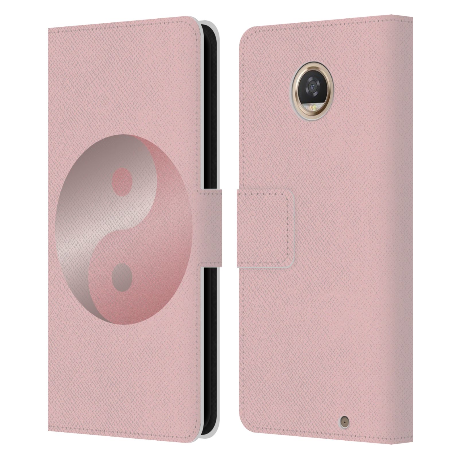 OFFICIAL LEBENSART VARIOUS ROSE GOLD LEATHER BOOK CASE FOR MOTOROLA PHONES - Picture 15 of 15
