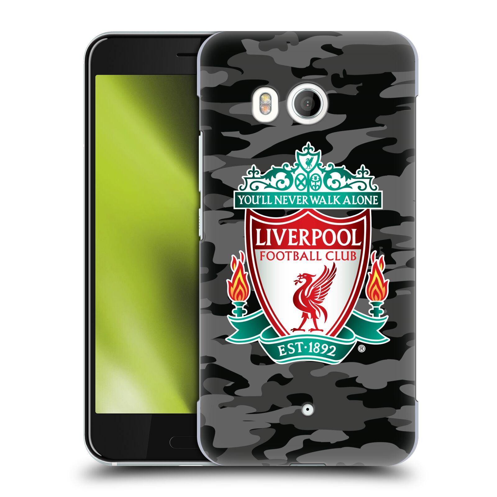 OFFICIAL LIVERPOOL FOOTBALL CLUB CAMOU HARD BACK CASE FOR HTC PHONES 1 - Picture 8 of 17