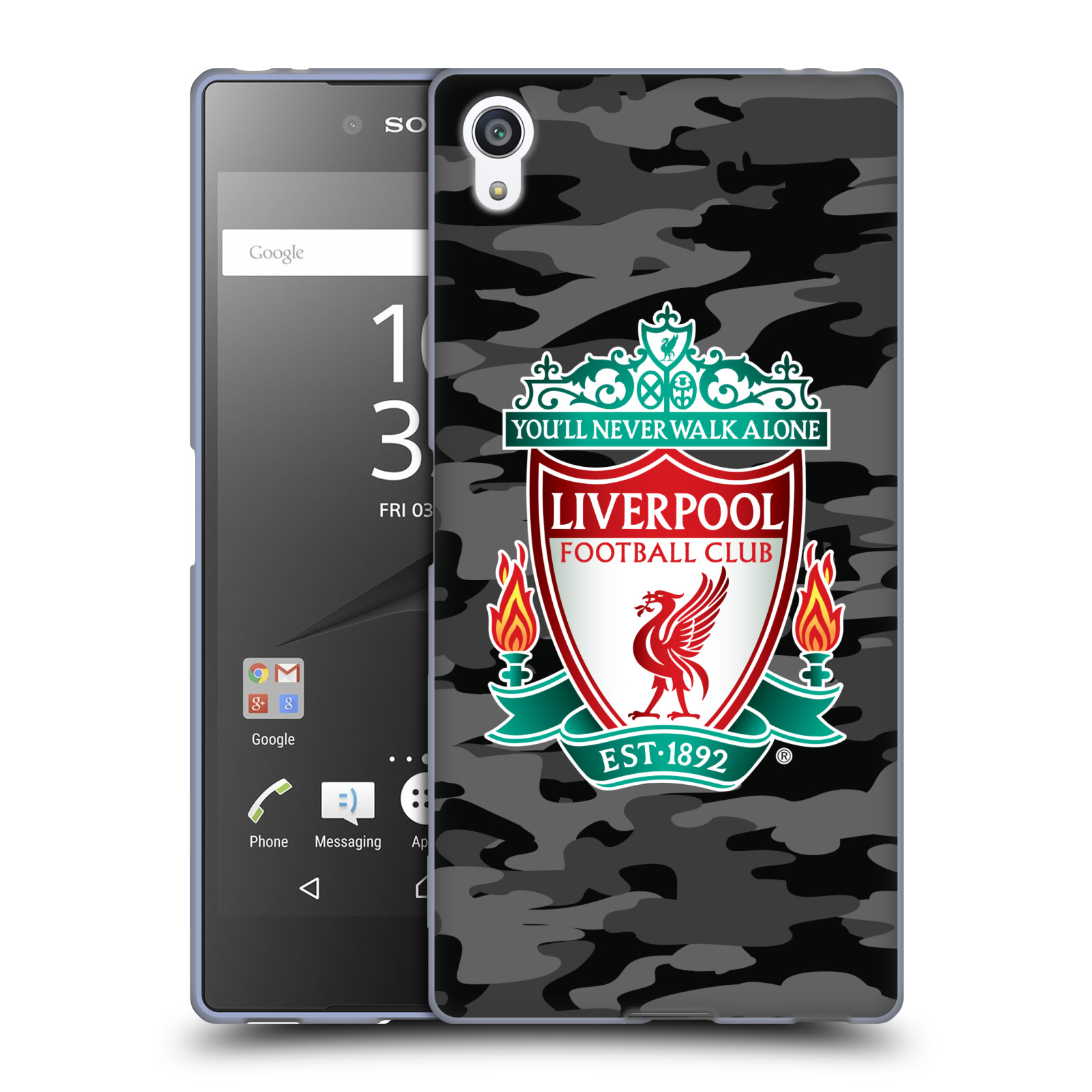 OFFICIAL LIVERPOOL FOOTBALL CLUB CAMOU SOFT GEL CASE FOR SONY PHONES 2 - Picture 8 of 17