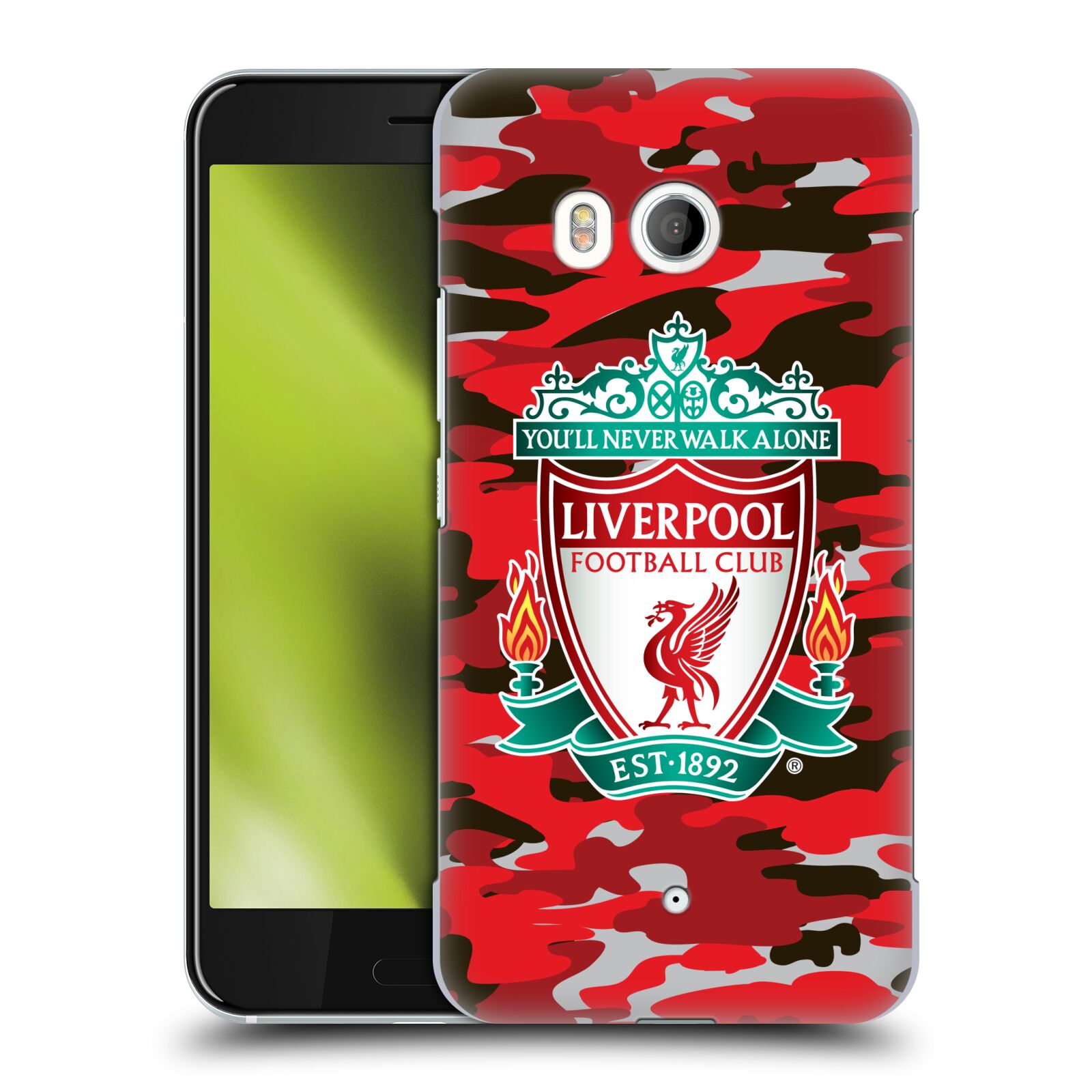 OFFICIAL LIVERPOOL FOOTBALL CLUB CAMOU HARD BACK CASE FOR HTC PHONES 1 - Picture 10 of 17