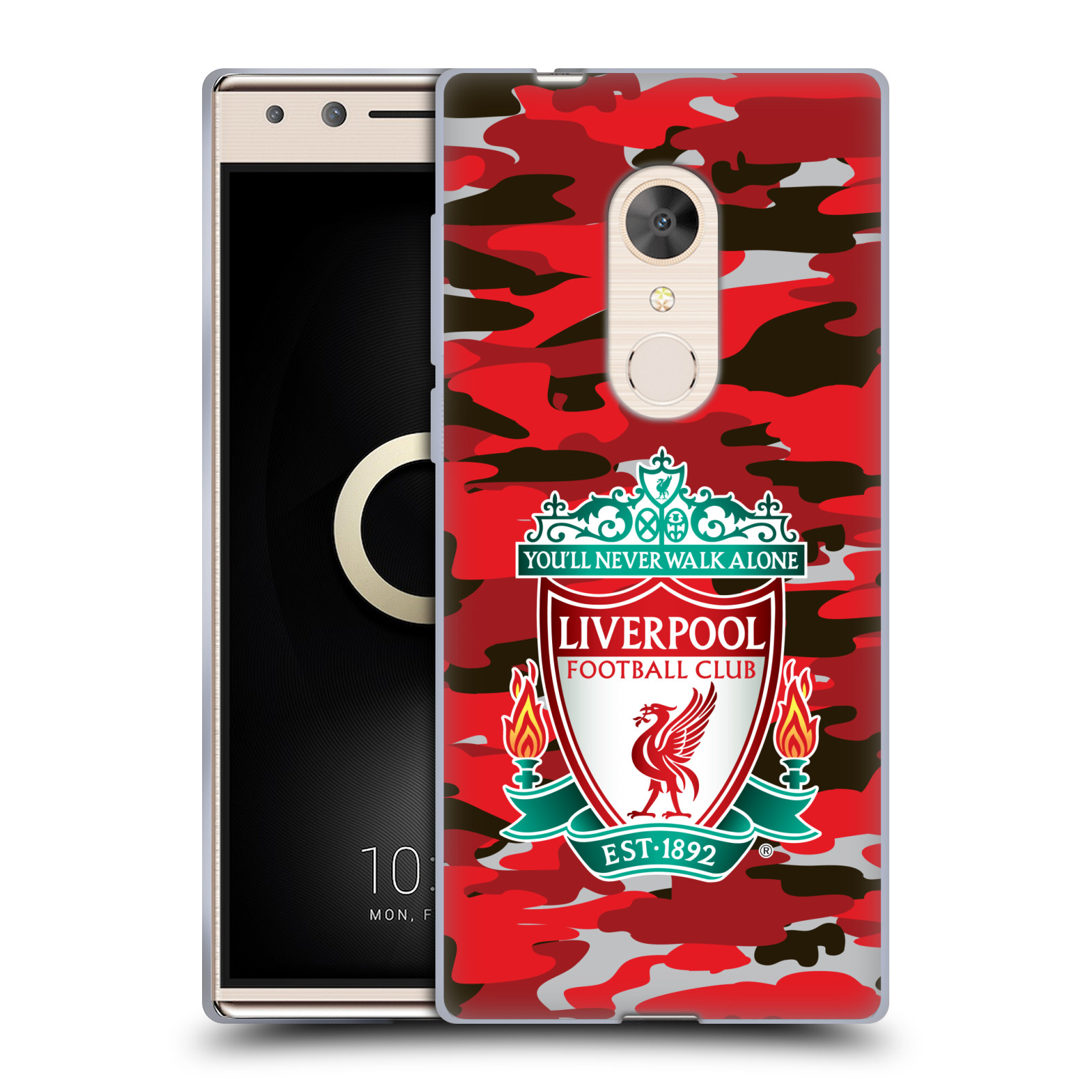 OFFICIAL LIVERPOOL FOOTBALL CLUB CAMOU SOFT GEL CASE FOR ALCATEL PHONES - 第 10/17 張圖片