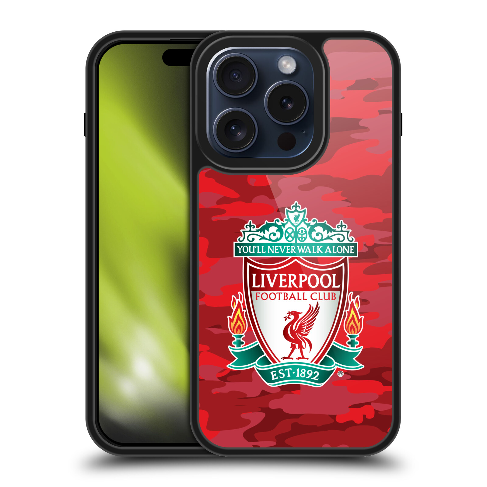 FUNDA GEL PROTECTOR OFICIAL LIVERPOOL FOOTBALL CLUB CAMOU PARA APPLE iPHONE TELÉFONOS MÓVILES - Imagen 8 de 8