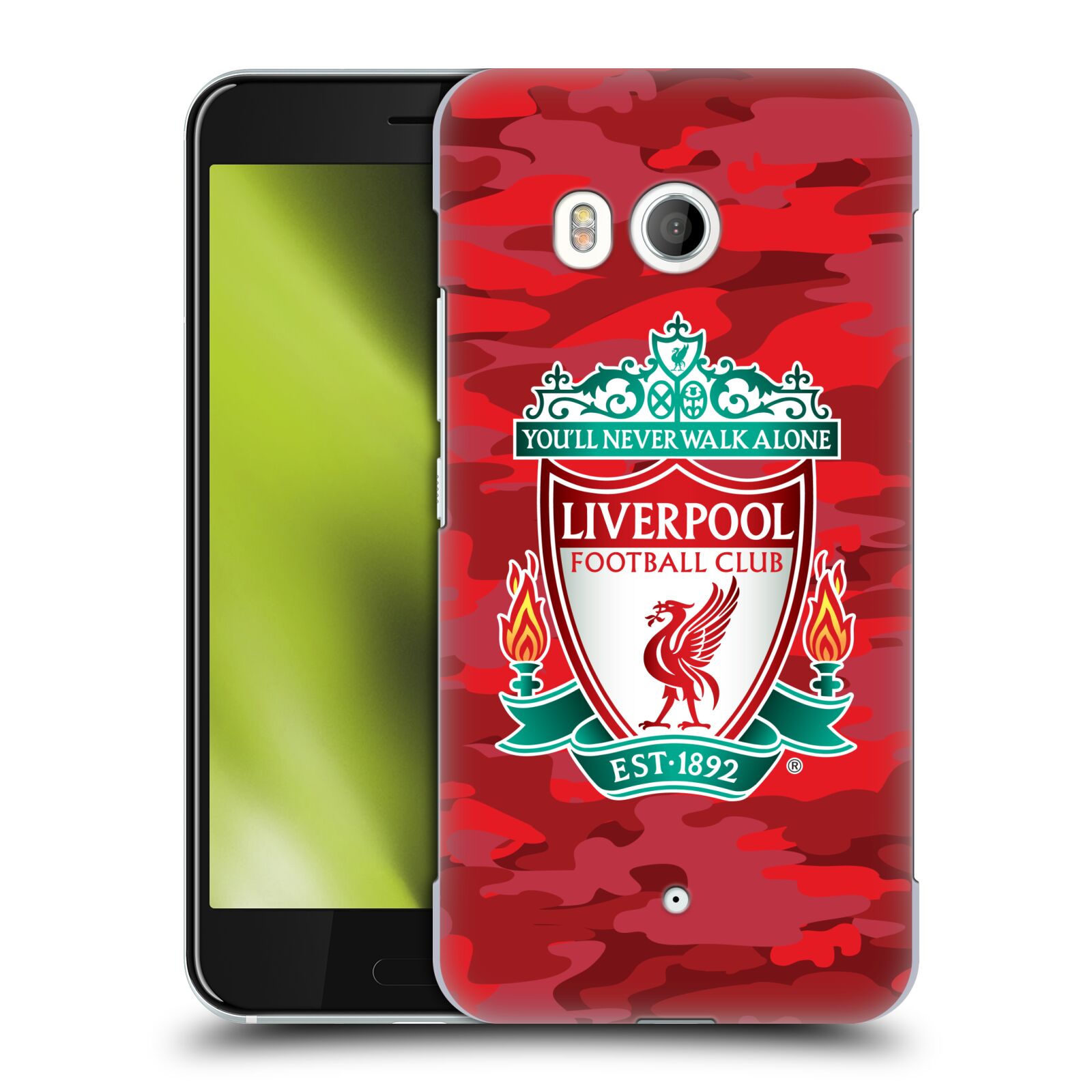OFFICIAL LIVERPOOL FOOTBALL CLUB CAMOU HARD BACK CASE FOR HTC PHONES 1 - Picture 12 of 17