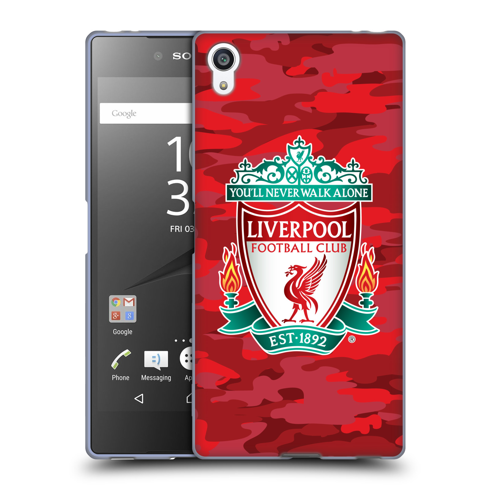 OFFICIAL LIVERPOOL FOOTBALL CLUB CAMOU SOFT GEL CASE FOR SONY PHONES 2 - Picture 12 of 17