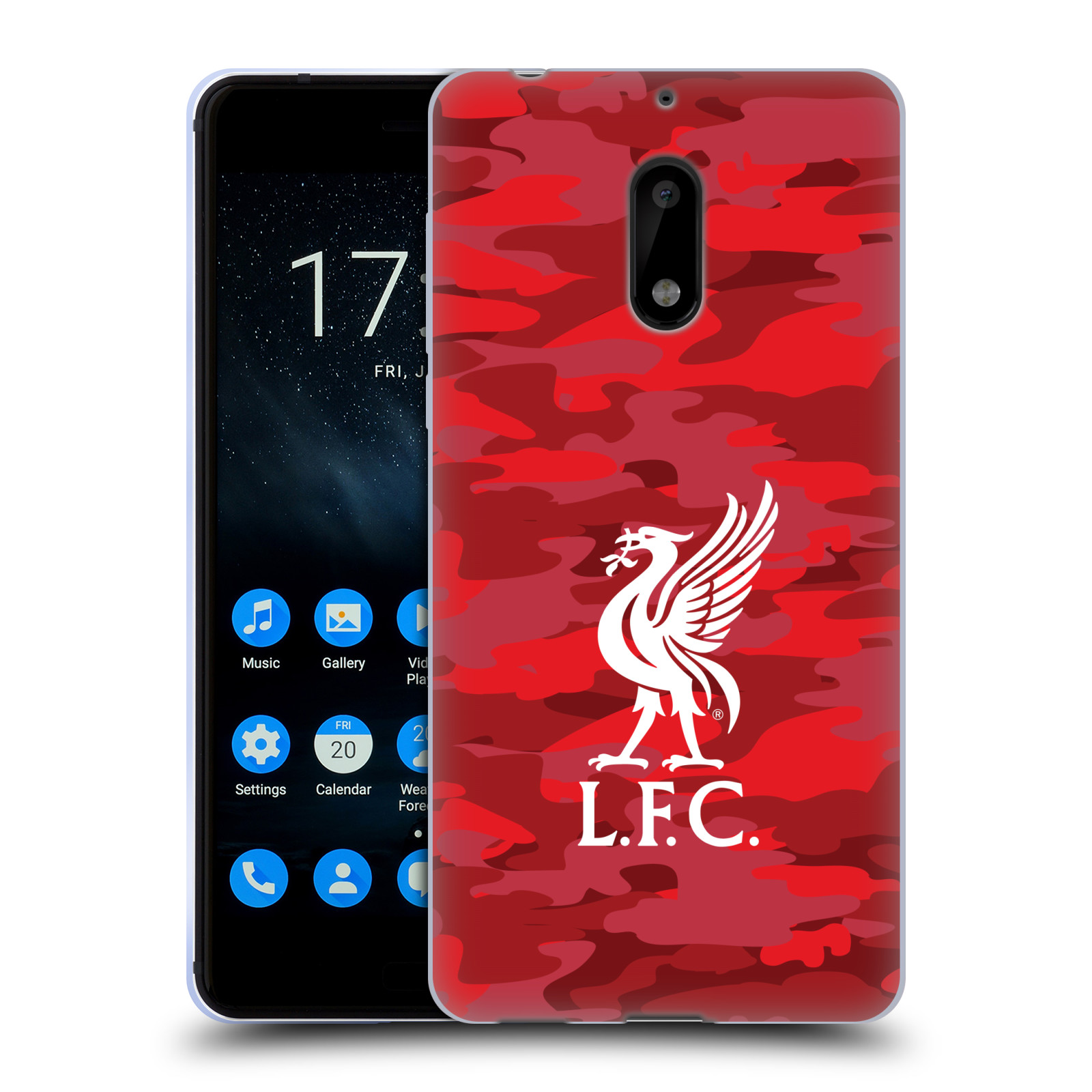 OFFICIAL LIVERPOOL FOOTBALL CLUB CAMOU SOFT GEL CASE FOR NOKIA PHONES 1 - 第 13/17 張圖片