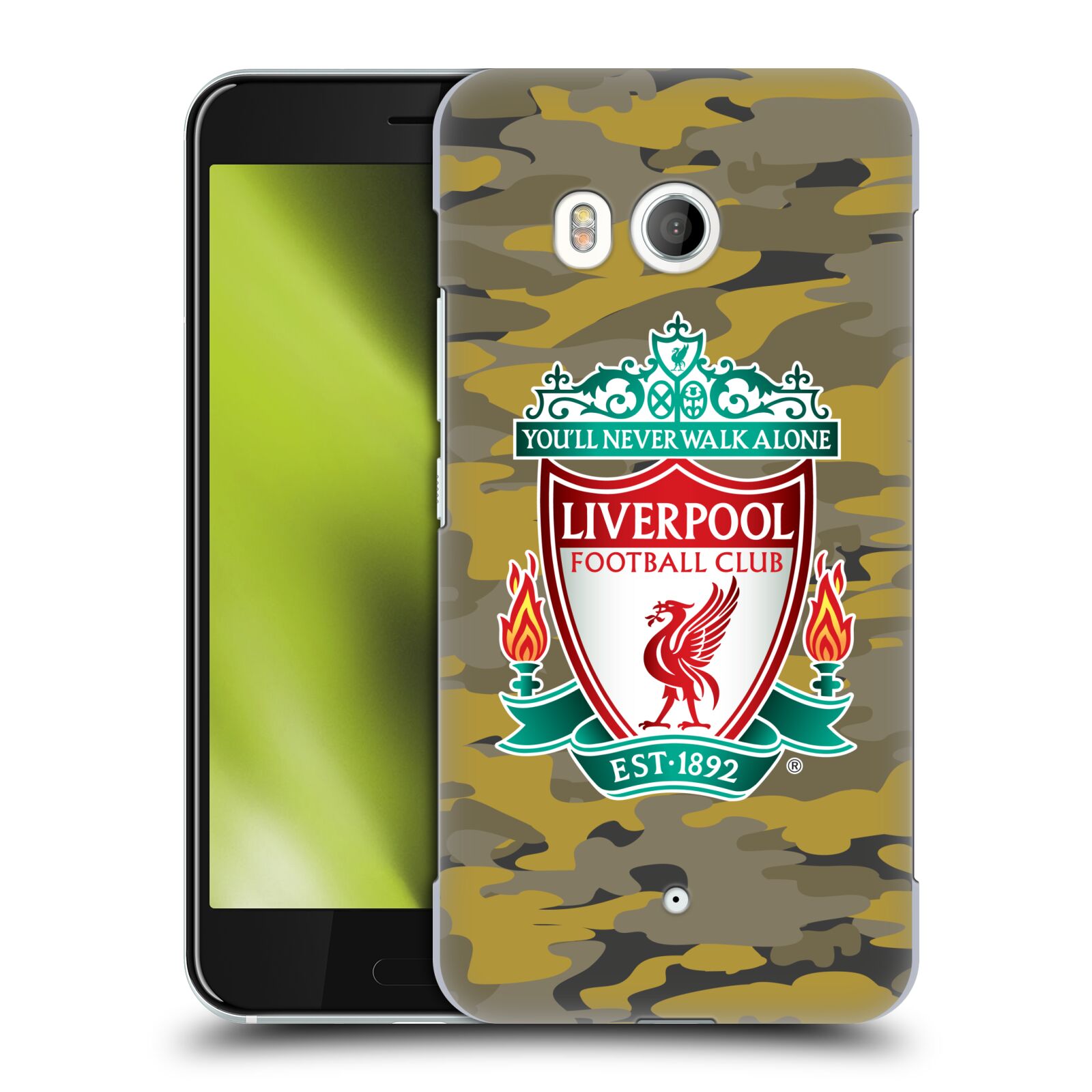 OFFICIAL LIVERPOOL FOOTBALL CLUB CAMOU HARD BACK CASE FOR HTC PHONES 1 - Picture 14 of 17