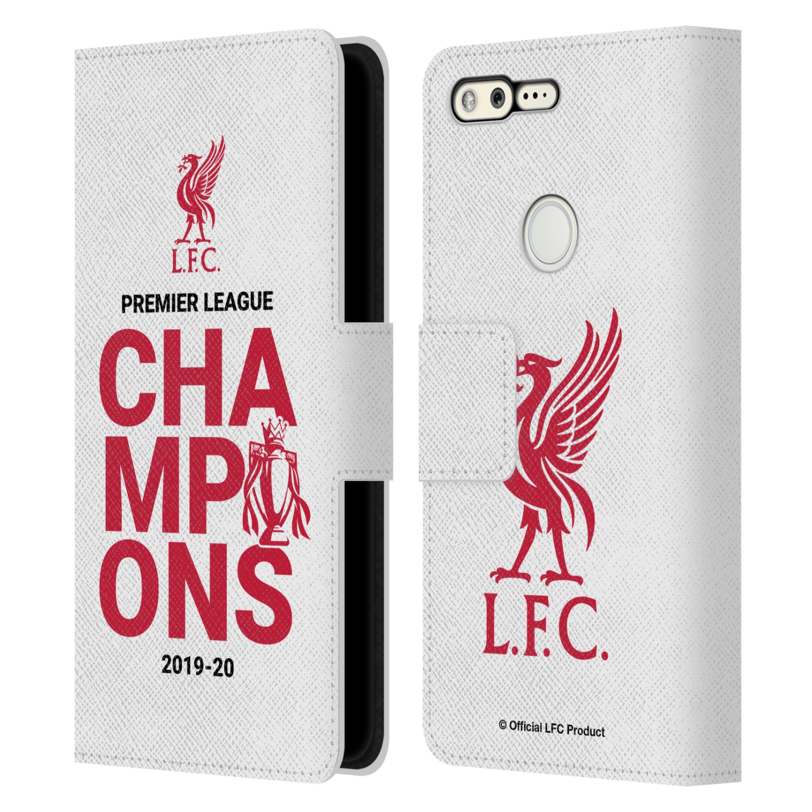 LIVERPOOL FC LFC 2020 CHAMPIONS PU LEATHER BOOK WALLET CASE FOR GOOGLE PHONES - 第 10/10 張圖片