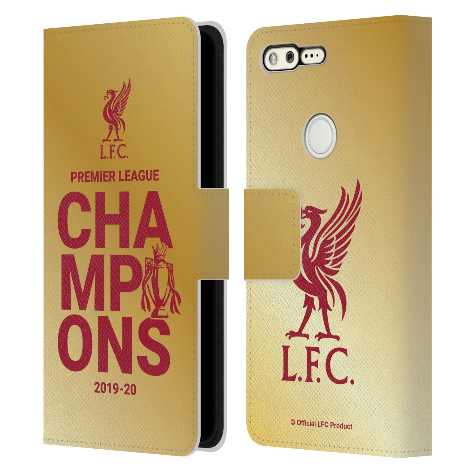 LIVERPOOL FC LFC 2020 CHAMPIONS PU LEATHER BOOK WALLET CASE FOR GOOGLE PHONES - 第 8/10 張圖片