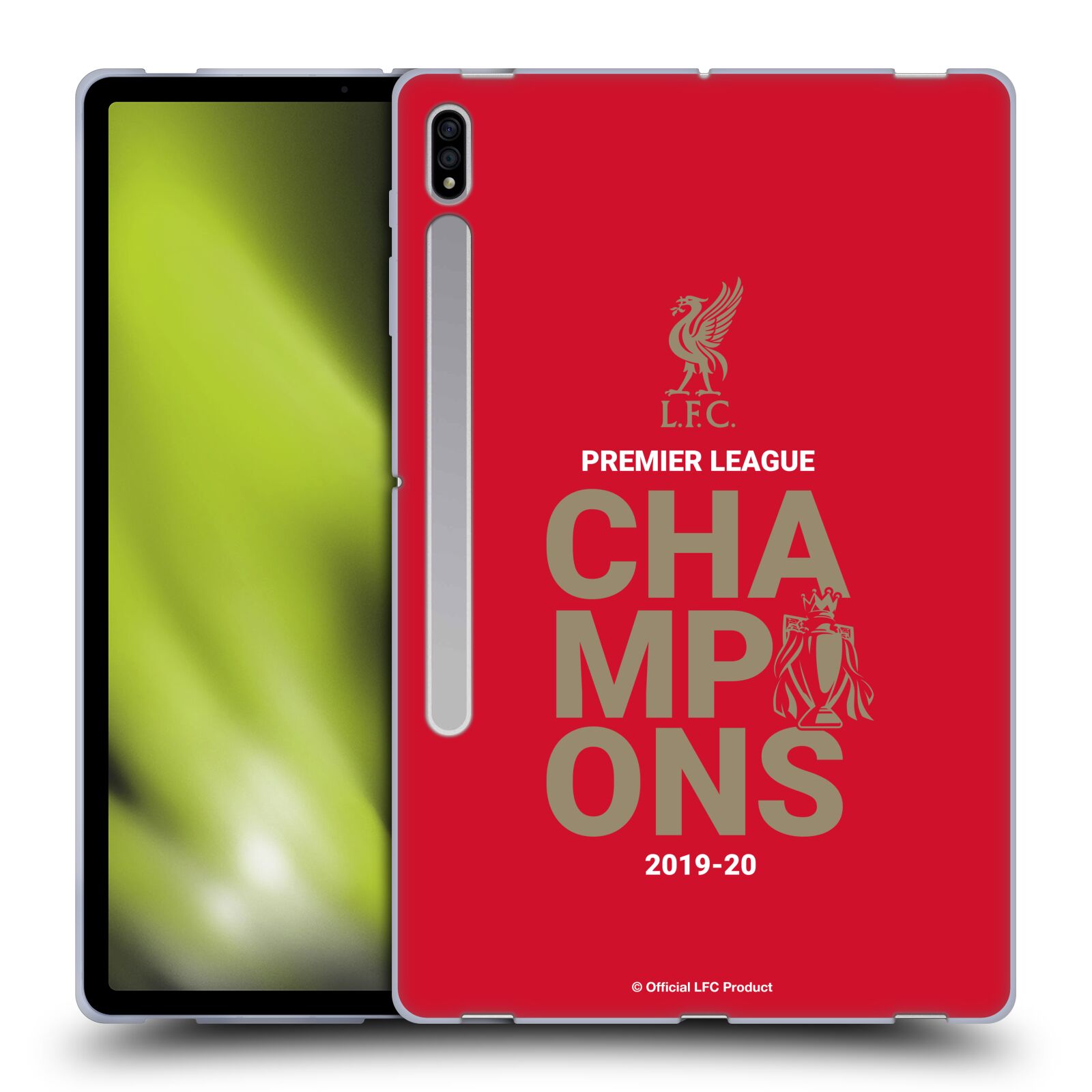 OFFICIAL LIVERPOOL FOOTBALL CLUB 2020 CHAMPIONS GEL CASE FOR SAMSUNG TABLETS 1 - Picture 10 of 11