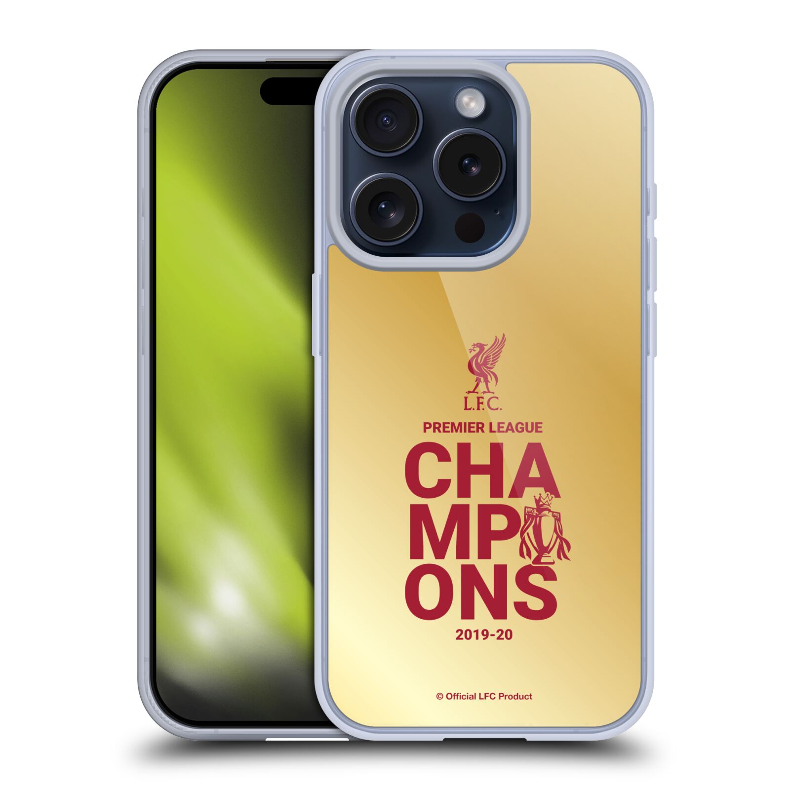 OFFICIAL LIVERPOOL FOOTBALL CLUB 2020 CHAMPIONS GEL CASE FOR APPLE iPHONE PHONES - Picture 9 of 11