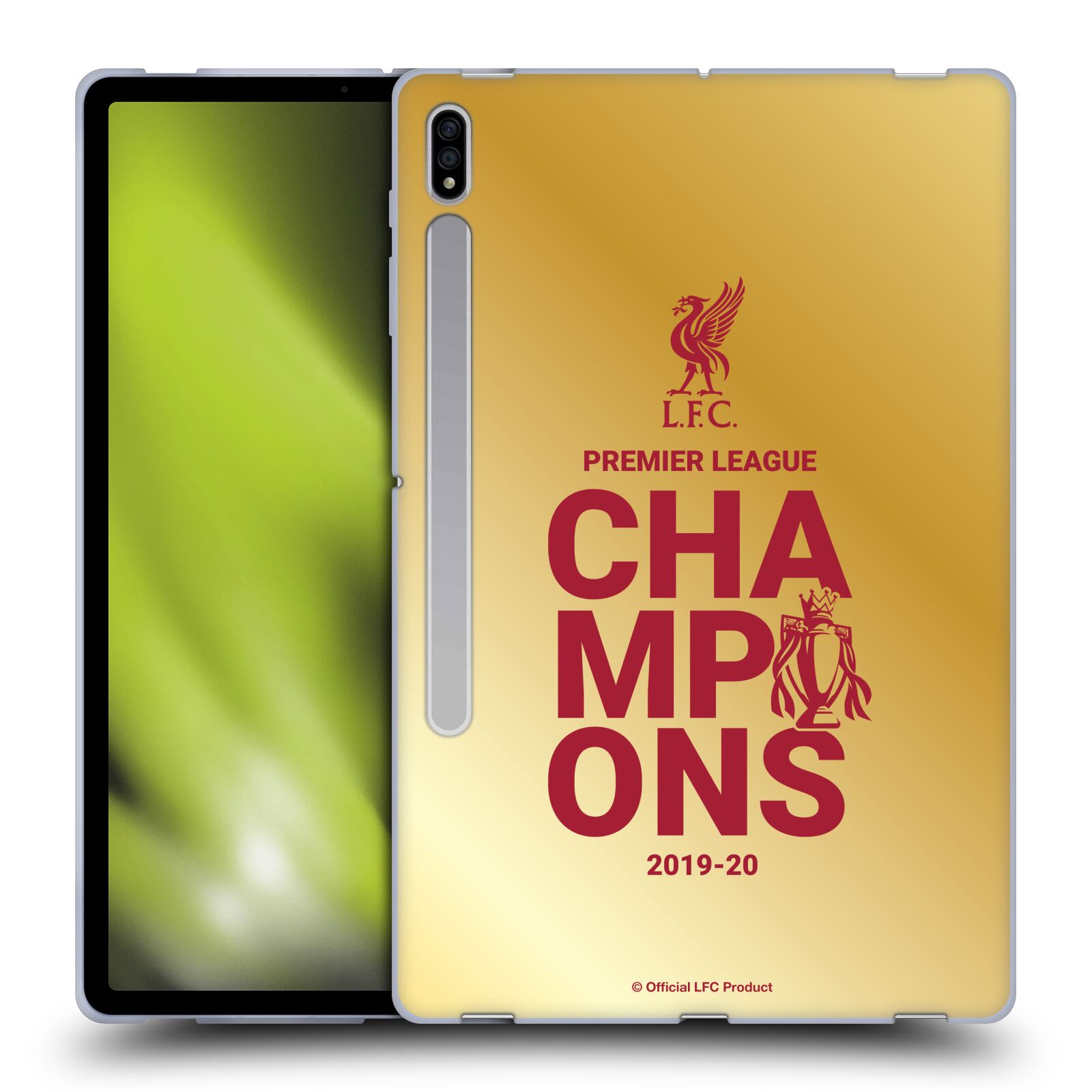 OFFICIAL LIVERPOOL FOOTBALL CLUB 2020 CHAMPIONS GEL CASE FOR SAMSUNG TABLETS 1 - Picture 9 of 11