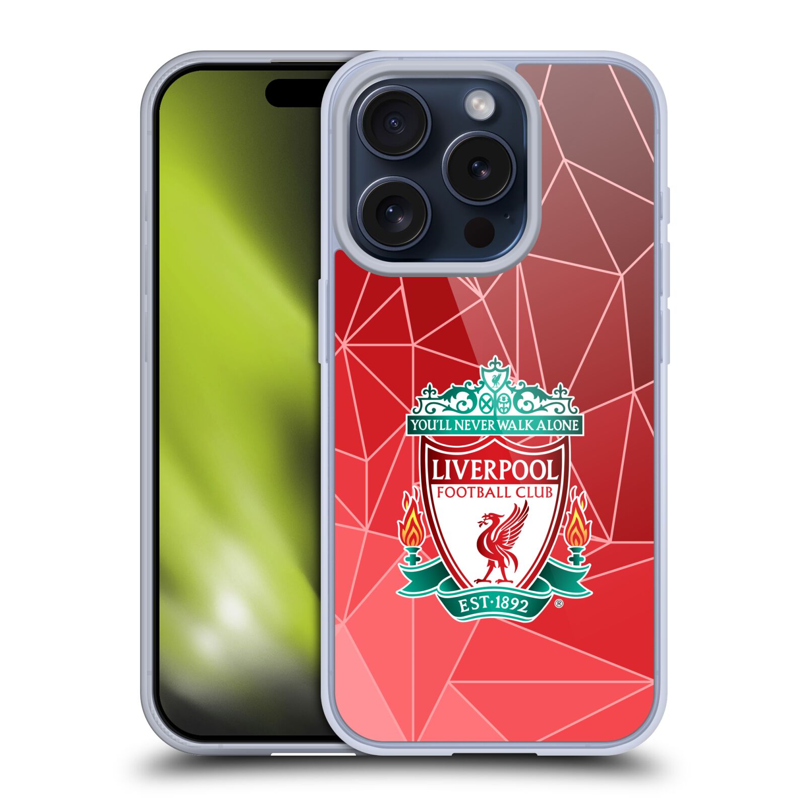 LIVERPOOL FC LFC CREST & LIVERBIRD 2 SOFT GEL CASE FOR APPLE iPHONE PHONES - Picture 9 of 11