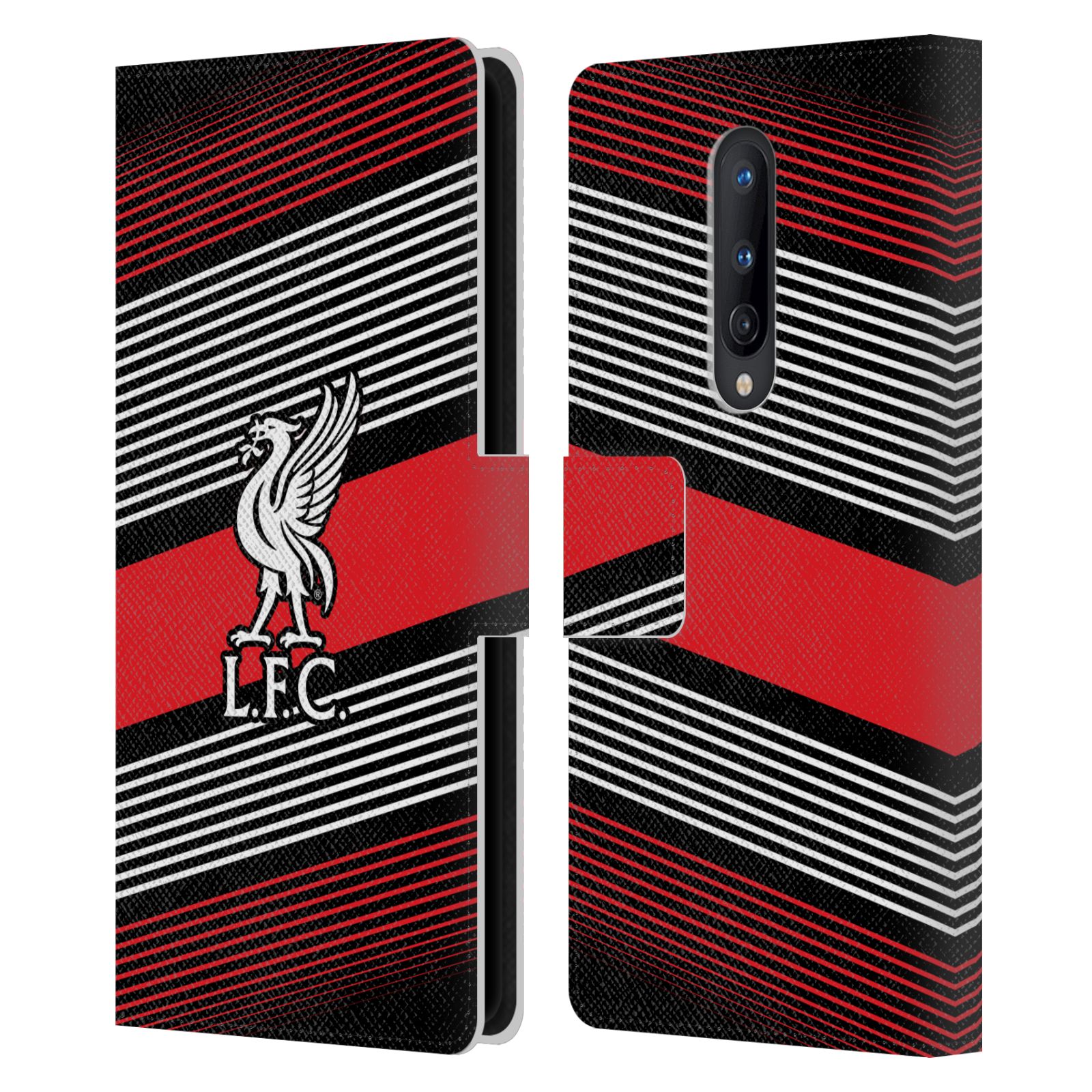 LIVERPOOL FC LFC CREST & LIVERBIRD 2 PU LEATHER BOOK CASE FOR ONEPLUS PHONES - Picture 10 of 10