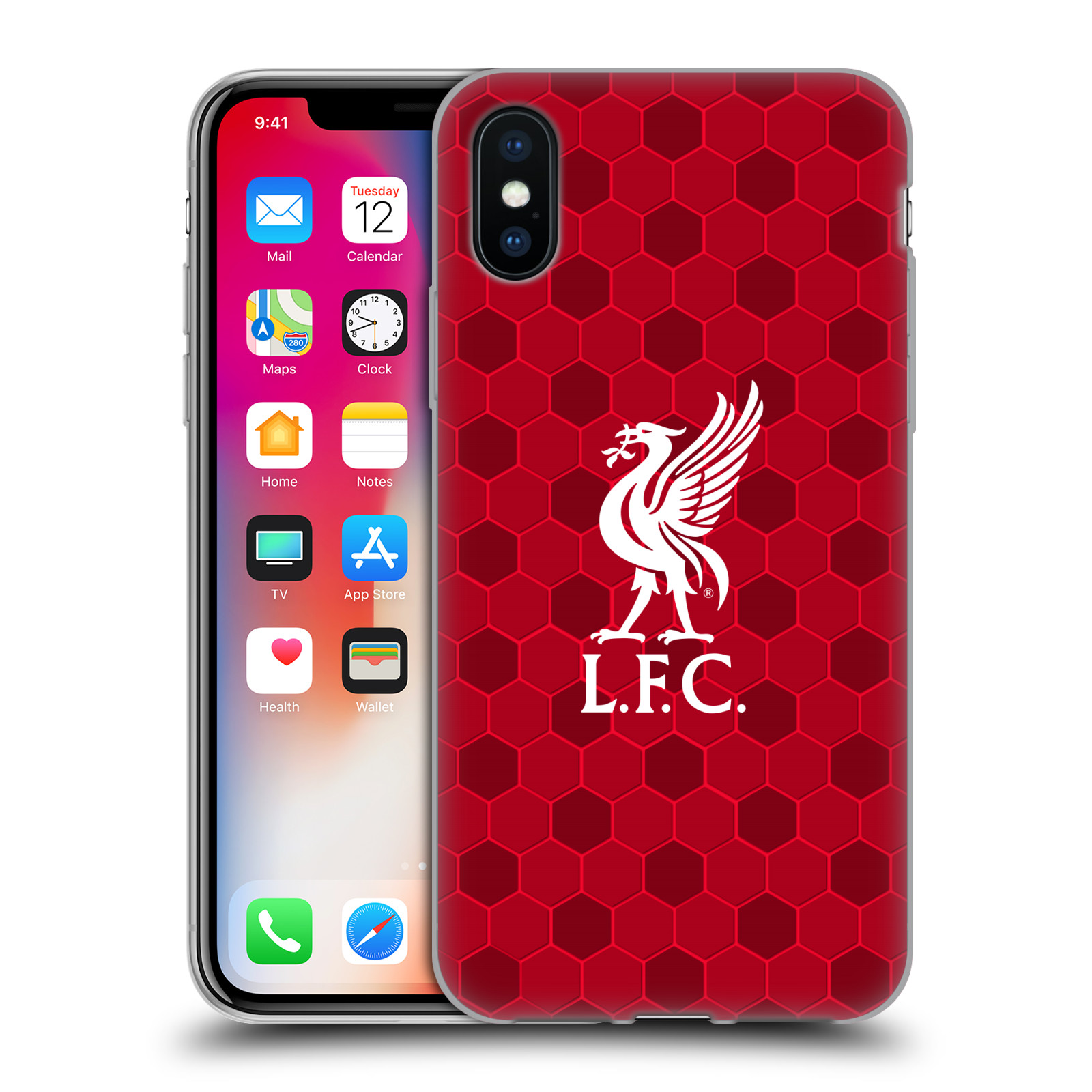 Liverpool FC LFC Crest & LIVERBIRD 2 Gel Suave Estuche Para Teléfonos