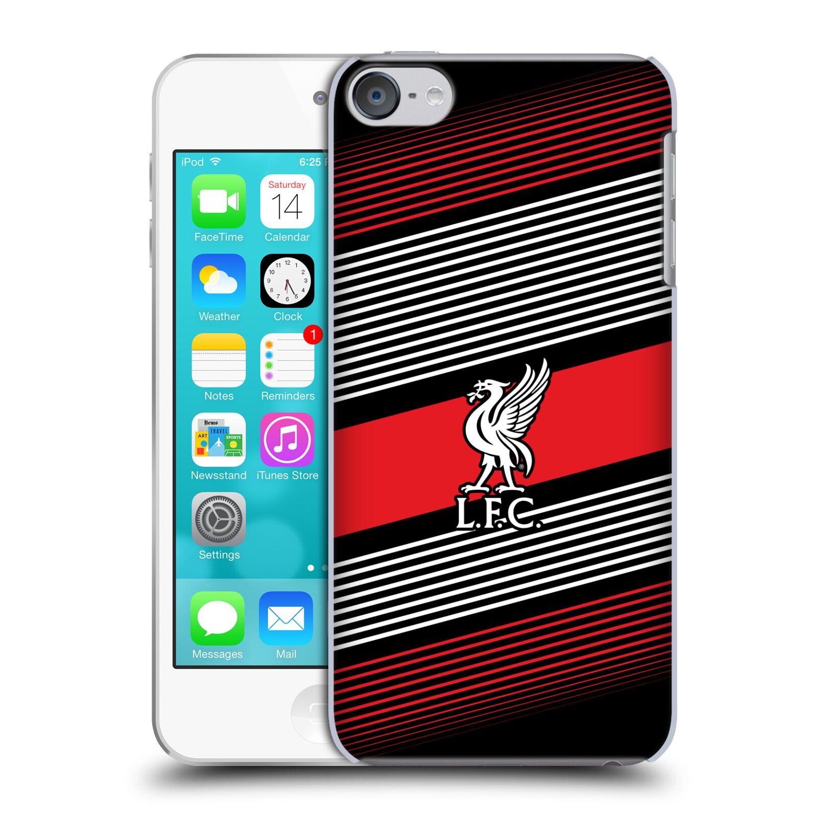 LIVERPOOL FC LFC CREST & LIVERBIRD 2 HARD BACK CASE FOR APPLE iPOD TOUCH MP3 - Picture 11 of 11