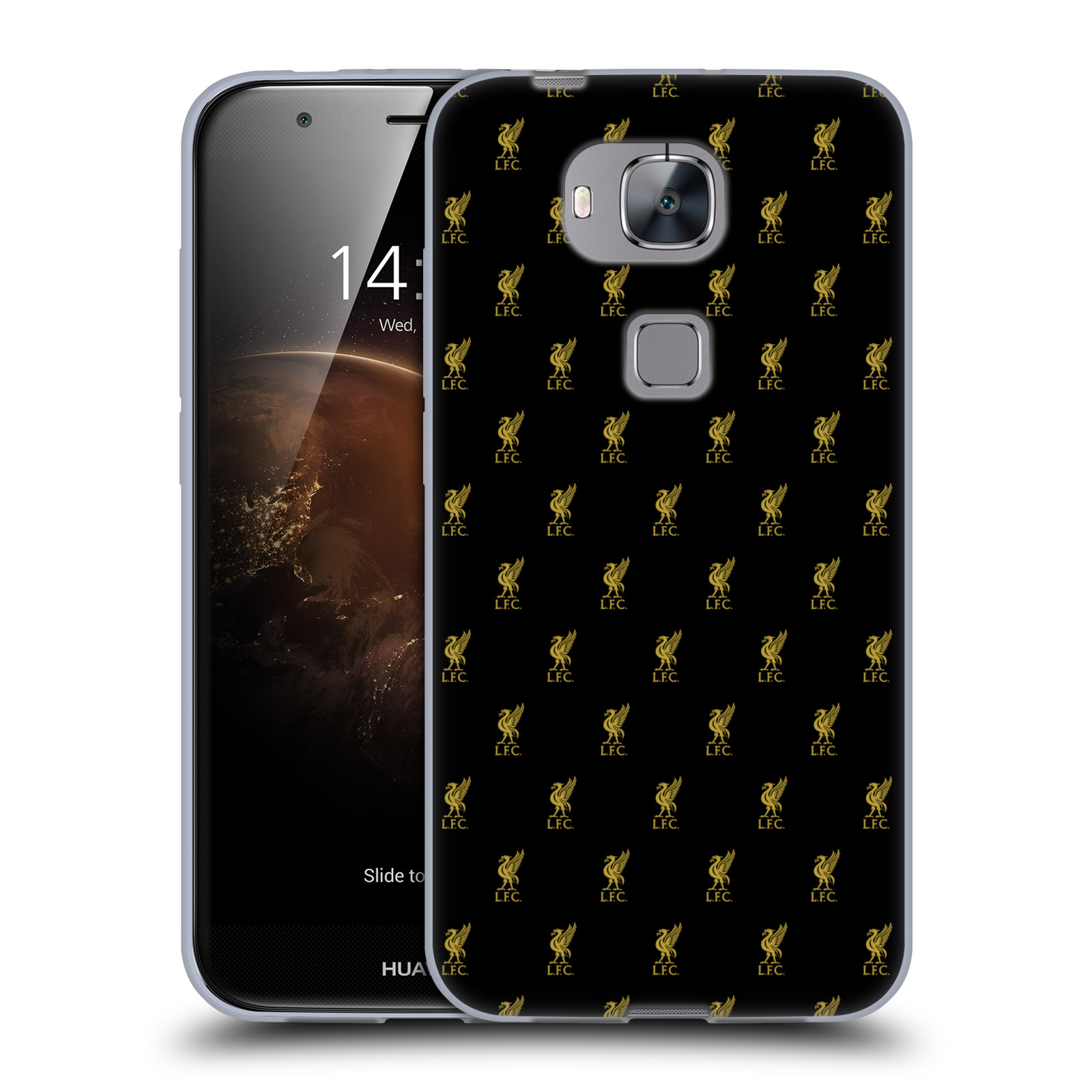 LIVERPOOL FC LFC CREST & LIVER BIRD PATTERNS SOFT GEL CASE FOR HUAWEI PHONES 2 - Picture 9 of 10