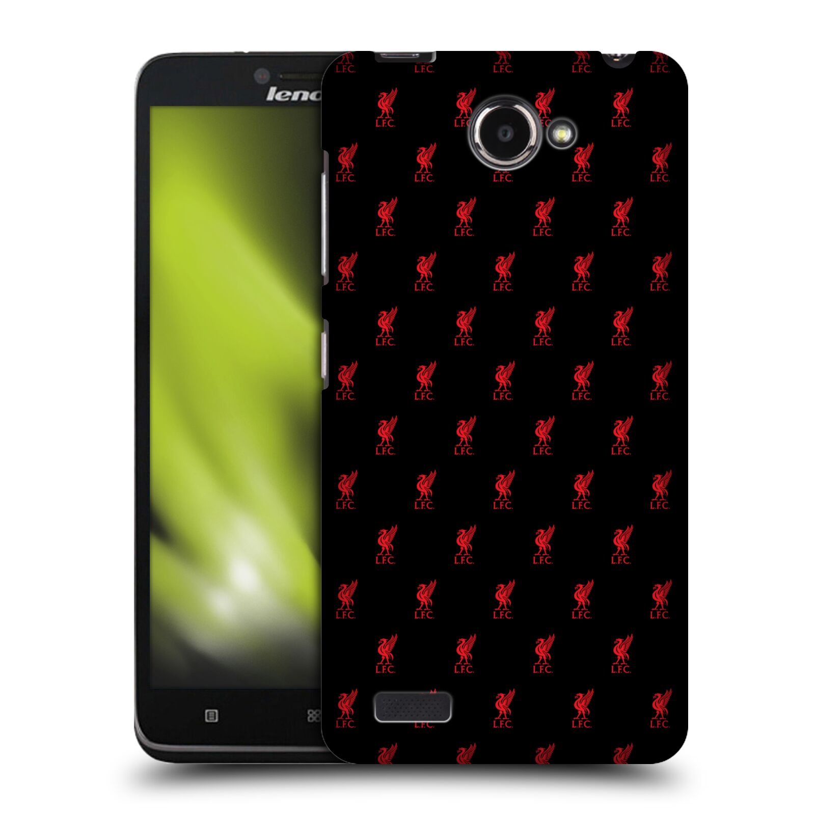LIVERPOOL FC LFC CREST & LIVER BIRD PATTERNS HARD BACK CASE FOR LENOVO PHONES - Picture 10 of 10