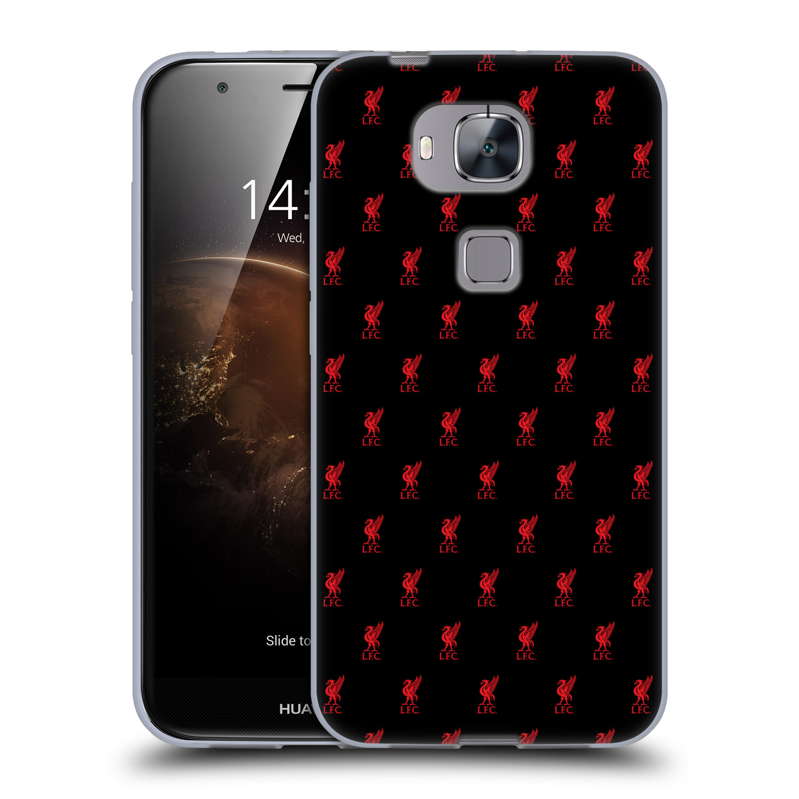 LIVERPOOL FC LFC CREST & LIVER BIRD PATTERNS SOFT GEL CASE FOR HUAWEI PHONES 2 - Picture 10 of 10