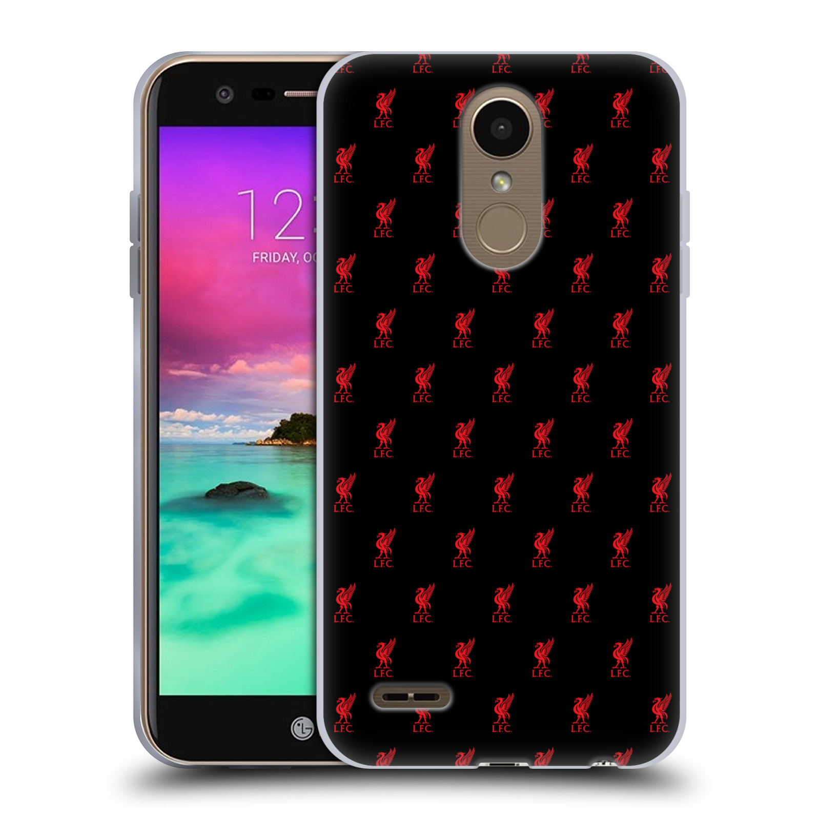 LIVERPOOL FC LFC CREST & LIVER BIRD PATTERNS SOFT GEL CASE FOR LG PHONES 2 - Picture 10 of 10