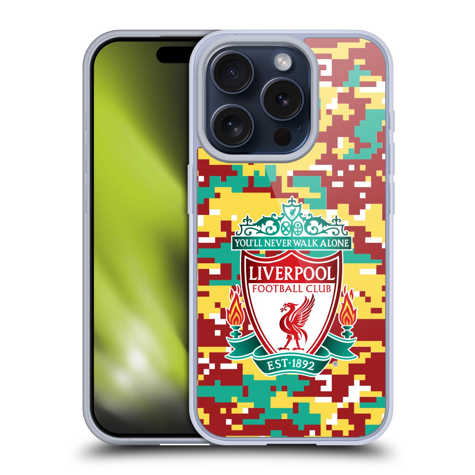 LIVERPOOL FC CREST & LIVERBIRD PATTERNS 1 GEL CASE COMPATIBLE W/ iPHONE/MAGSAFE - Picture 9 of 12