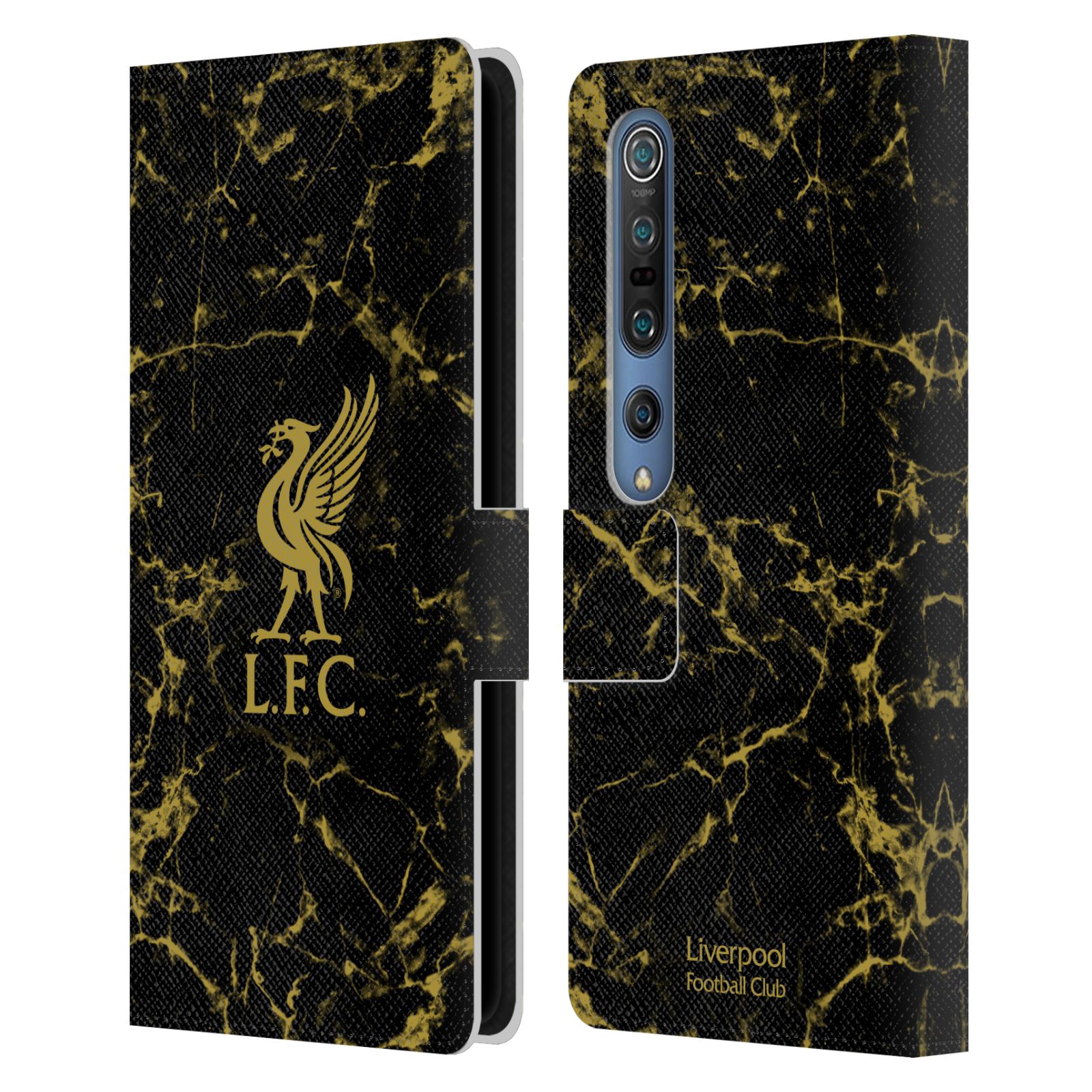 LIVERPOOL FC CREST & LIVERBIRD PATTERNS 1 PU LEATHER BOOK CASE FOR XIAOMI PHONES - Picture 7 of 11