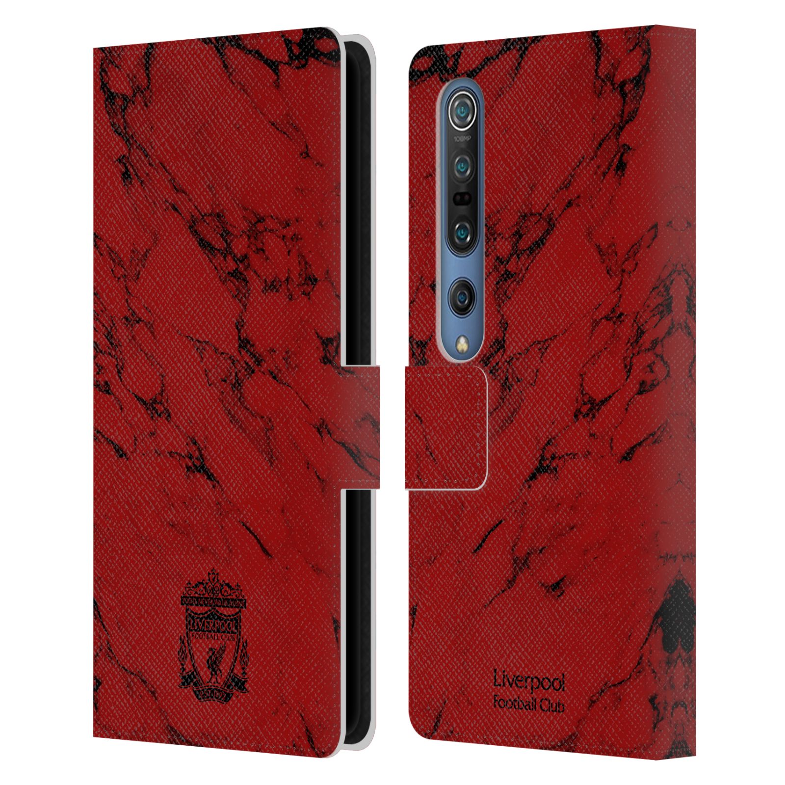 LIVERPOOL FC CREST & LIVERBIRD PATTERNS 1 PU LEATHER BOOK CASE FOR XIAOMI PHONES - Picture 10 of 11