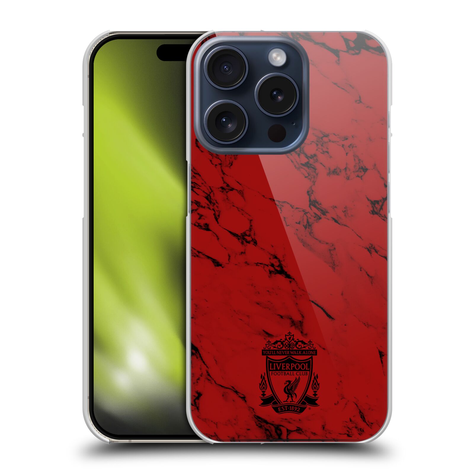 LIVERPOOL FC LFC CREST & LIVERBIRD PATTERNS 1 BACK CASE FOR APPLE iPHONE PHONES - Picture 11 of 12
