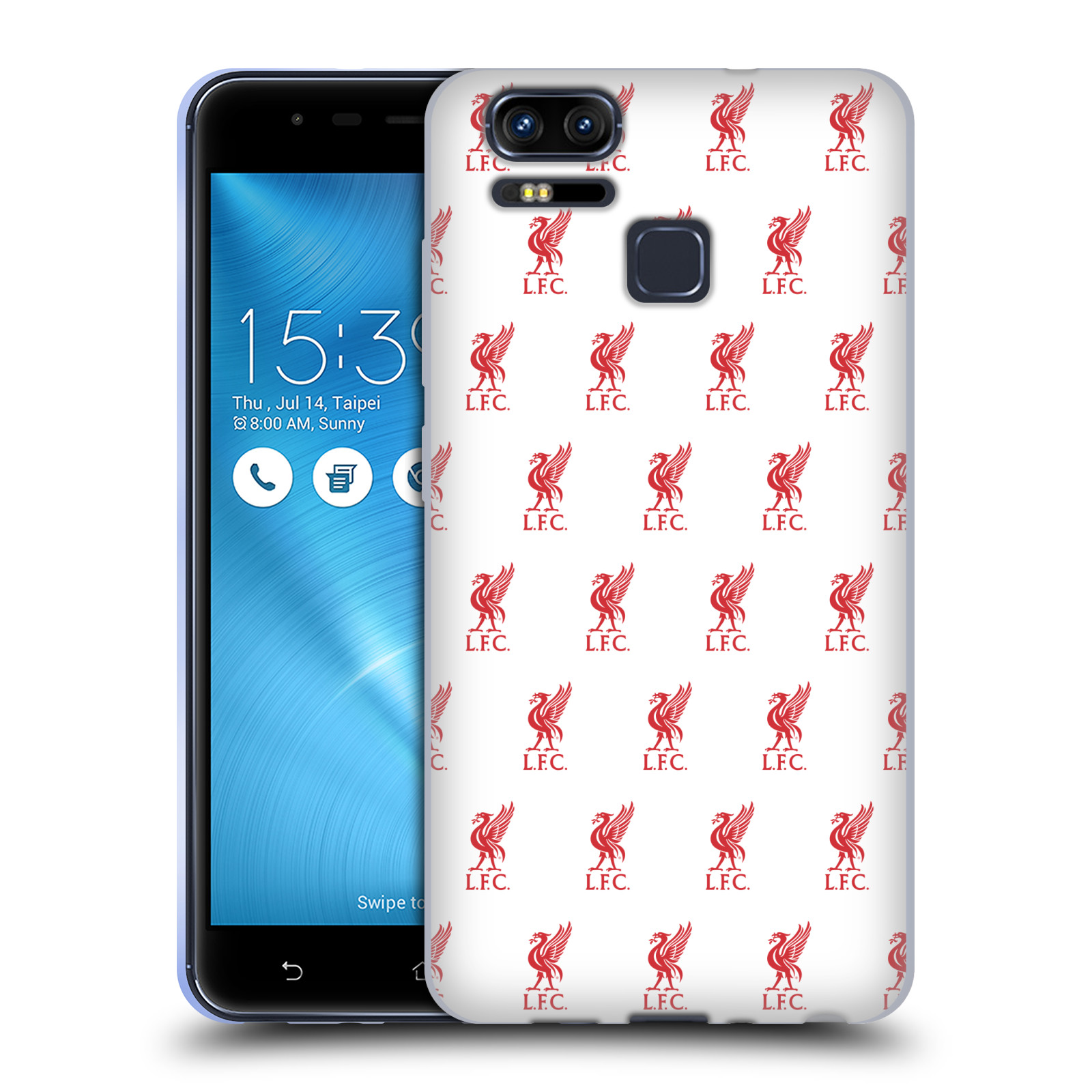 LIVERPOOL FC LFC CREST & LIVERBIRD PATTERNS 1 GEL CASE FOR ASUS ZENFONE PHONES - Picture 8 of 8