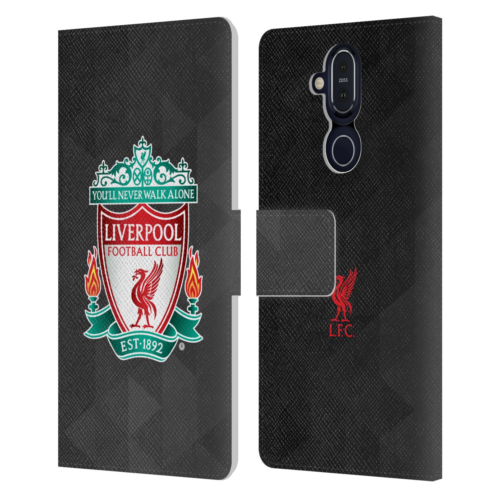 OFFICIAL LIVERPOOL FOOTBALL CLUB CREST 1 PU LEATHER BOOK CASE FOR NOKIA PHONES - Picture 10 of 19