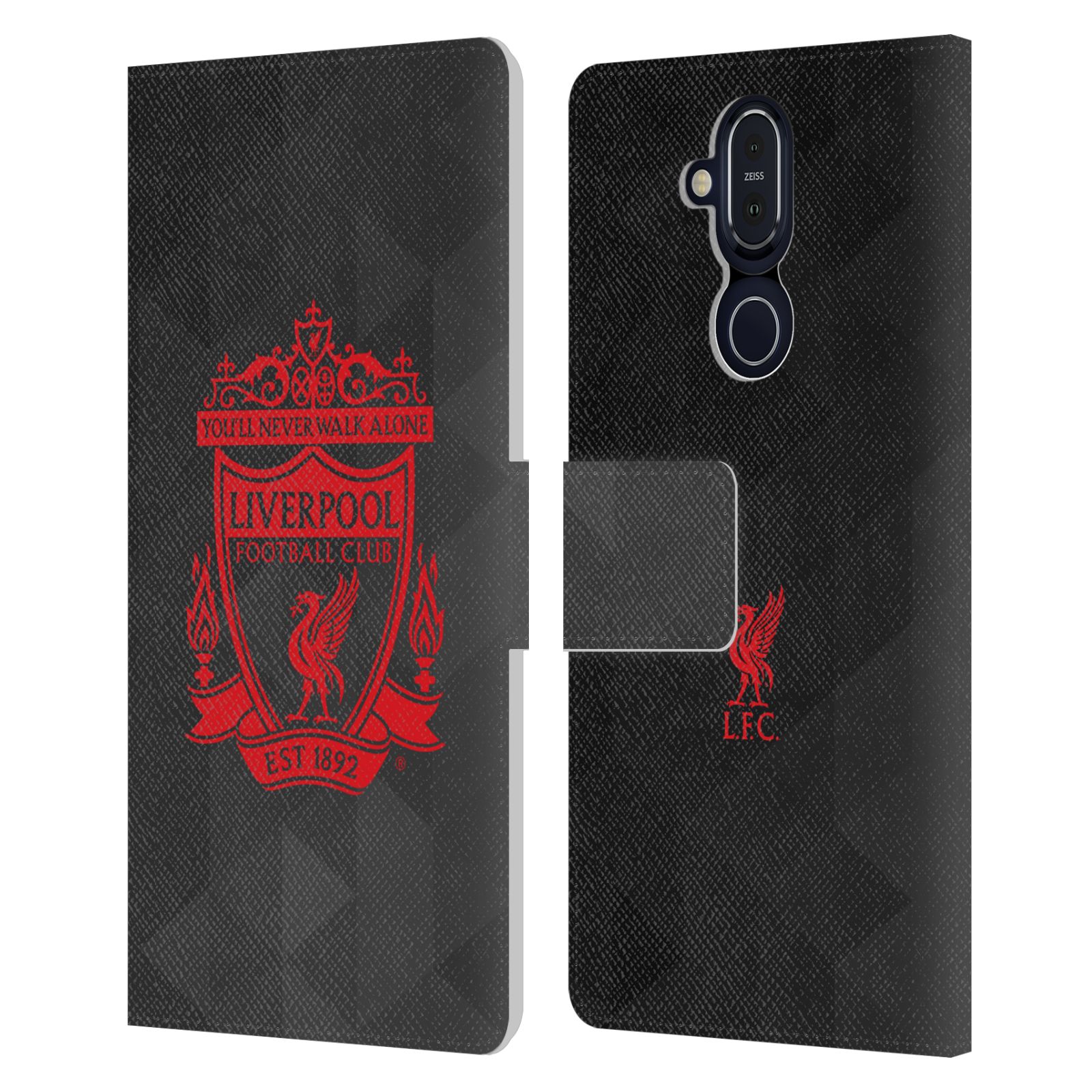 OFFICIAL LIVERPOOL FOOTBALL CLUB CREST 1 PU LEATHER BOOK CASE FOR NOKIA PHONES - Picture 11 of 19