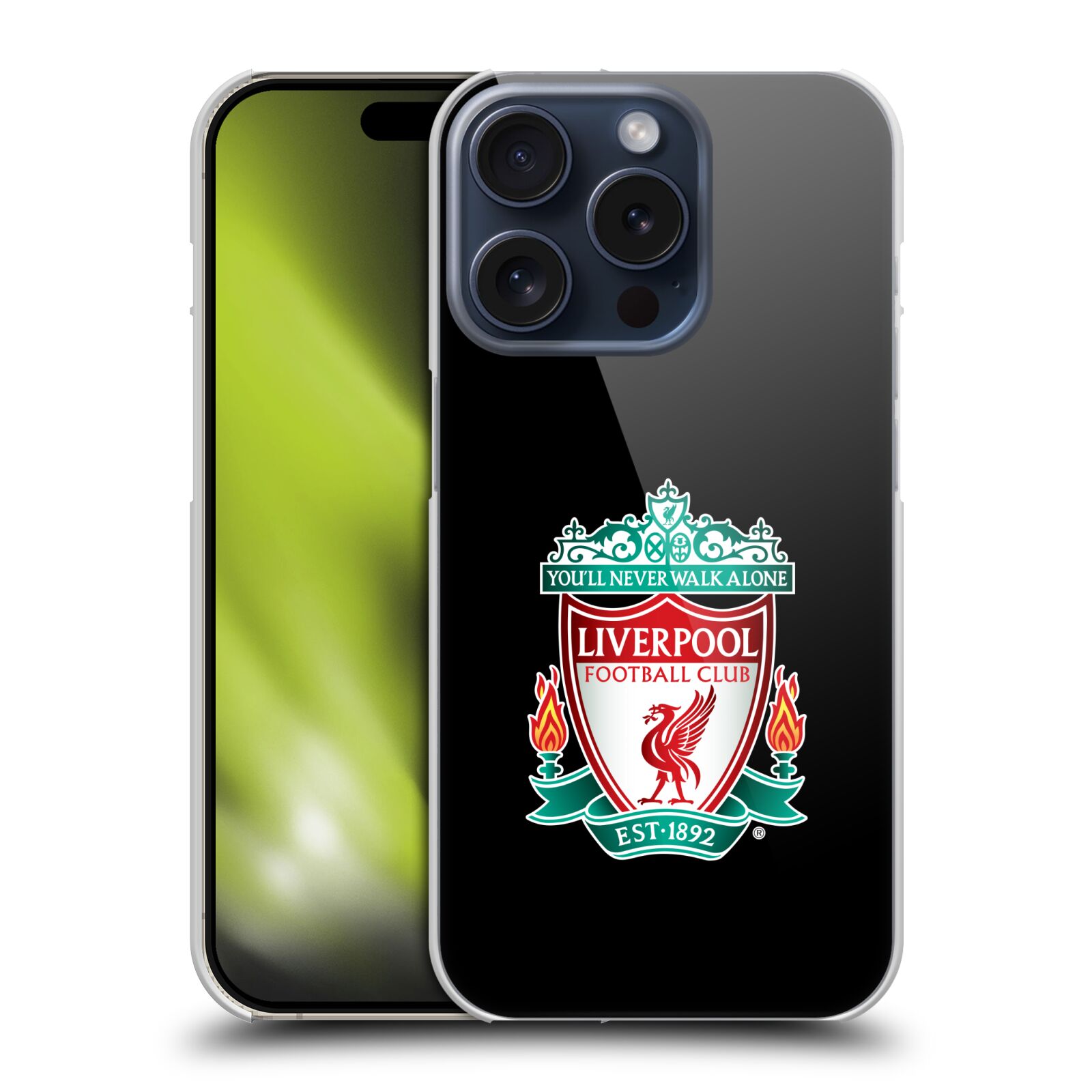 OFFICIAL LIVERPOOL FOOTBALL CLUB CREST 1 HARD BACK CASE FOR APPLE iPHONE PHONES