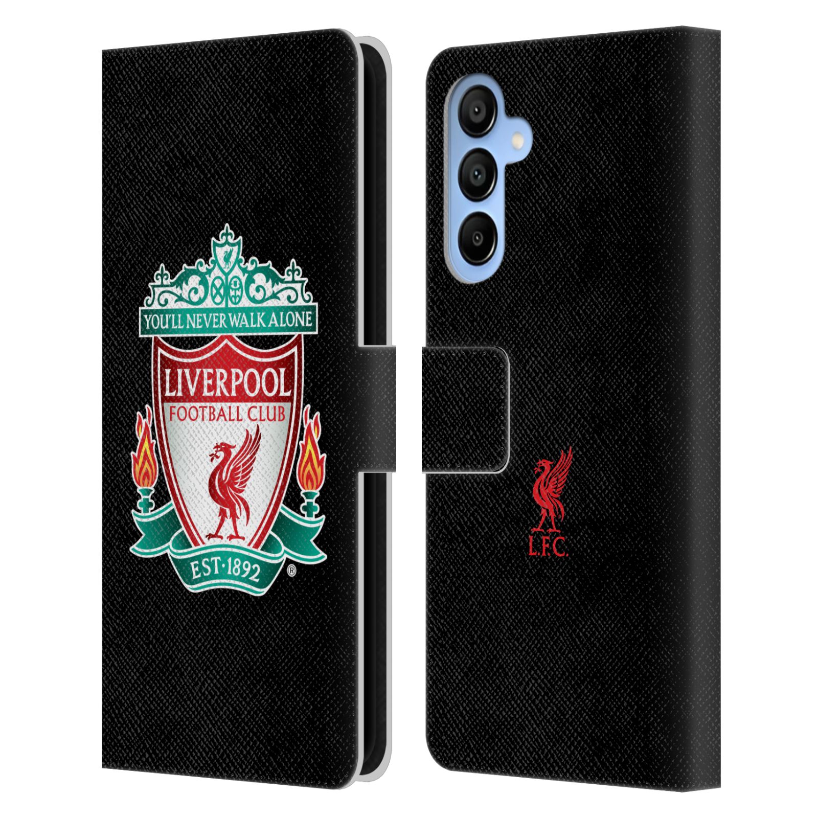 Black 1 Leather Wallet Case for Galaxy A16 5G