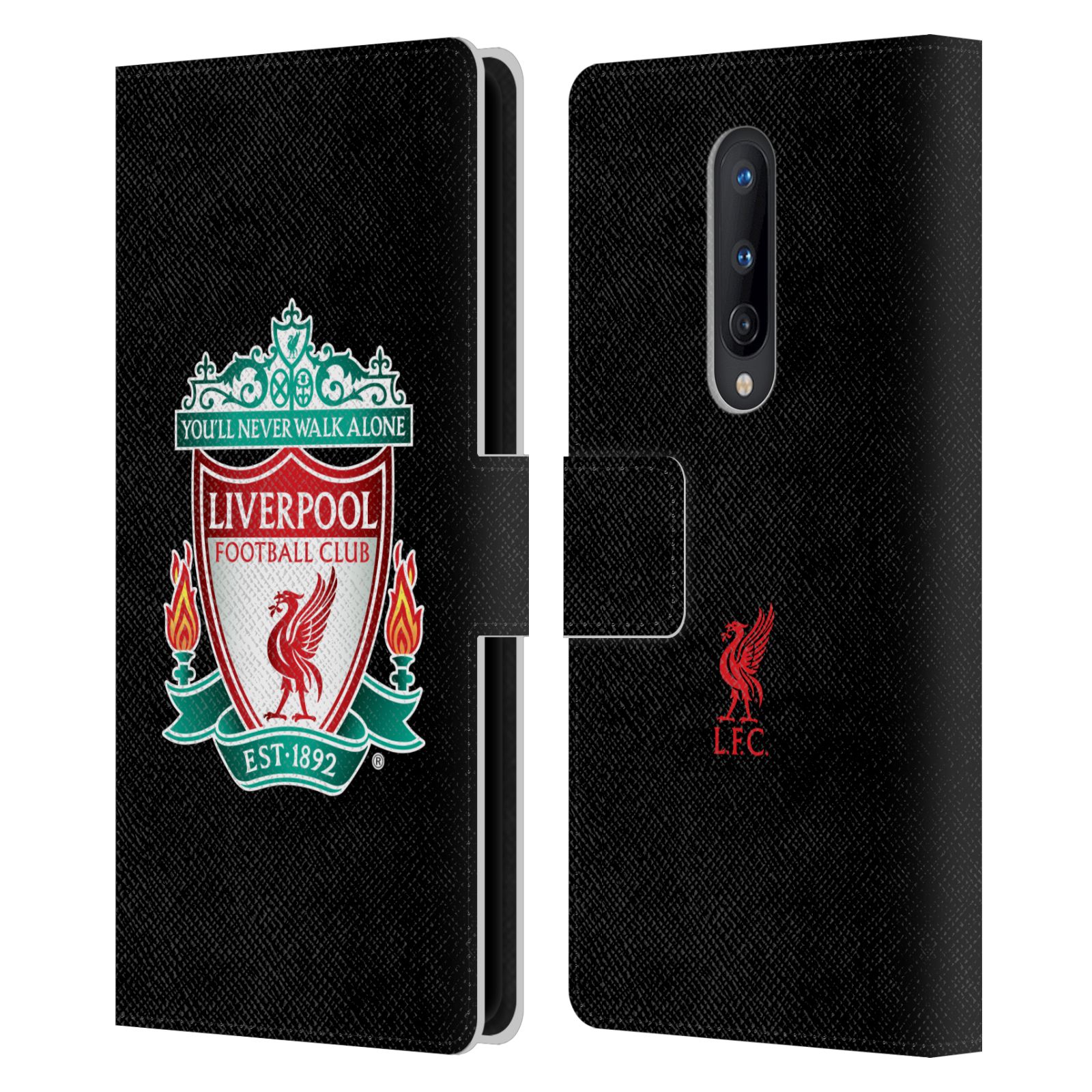 OFFICIAL LIVERPOOL FOOTBALL CLUB CREST 1 PU LEATHER BOOK CASE FOR ONEPLUS PHONES - Picture 7 of 19
