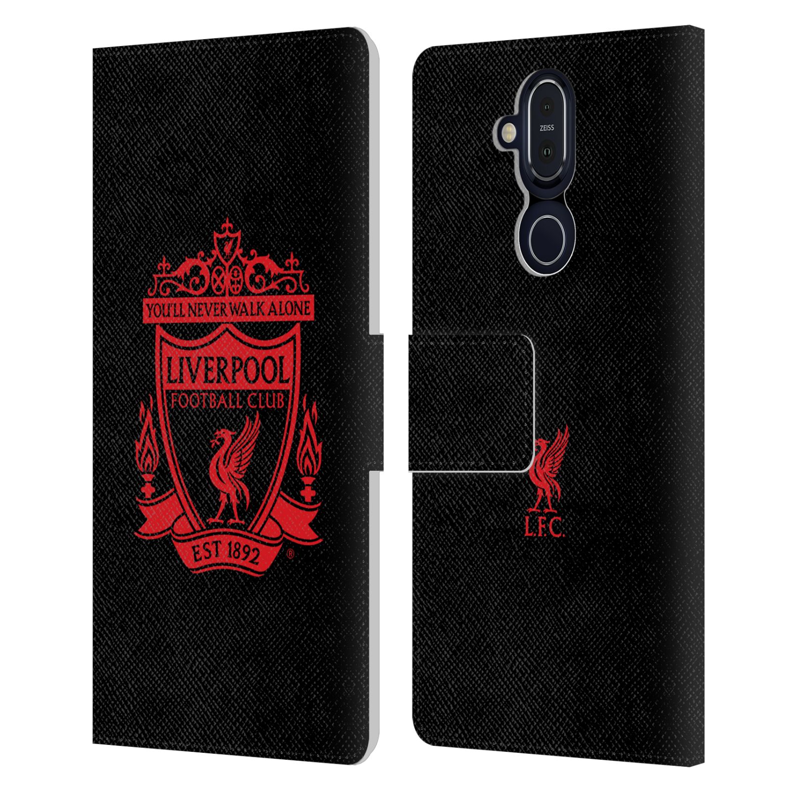OFFICIAL LIVERPOOL FOOTBALL CLUB CREST 1 PU LEATHER BOOK CASE FOR NOKIA PHONES - Picture 8 of 19