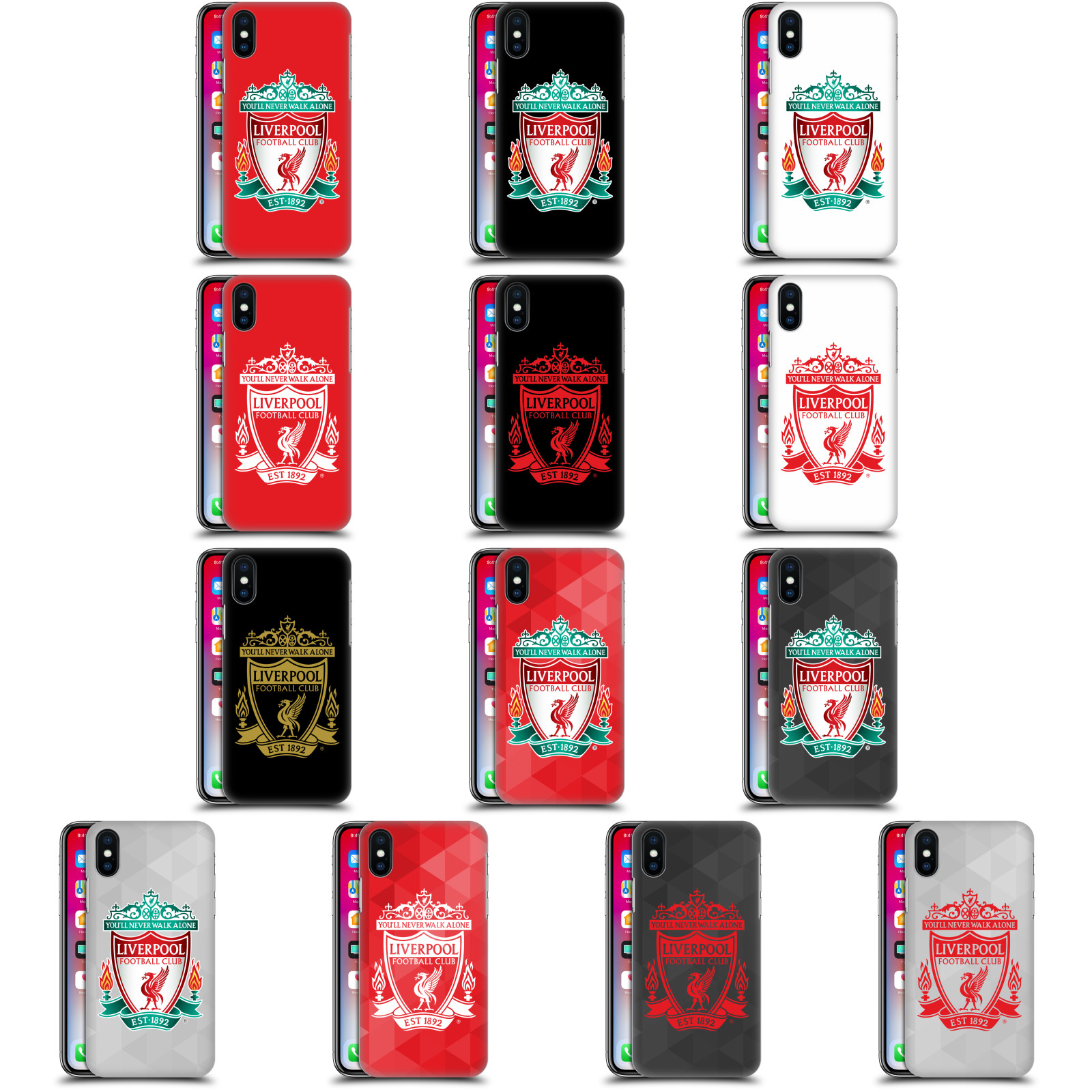 OFFICIAL LIVERPOOL FC LFC CREST 1 HARD BACK CASE FOR APPLE iPHONE PHONES eBay