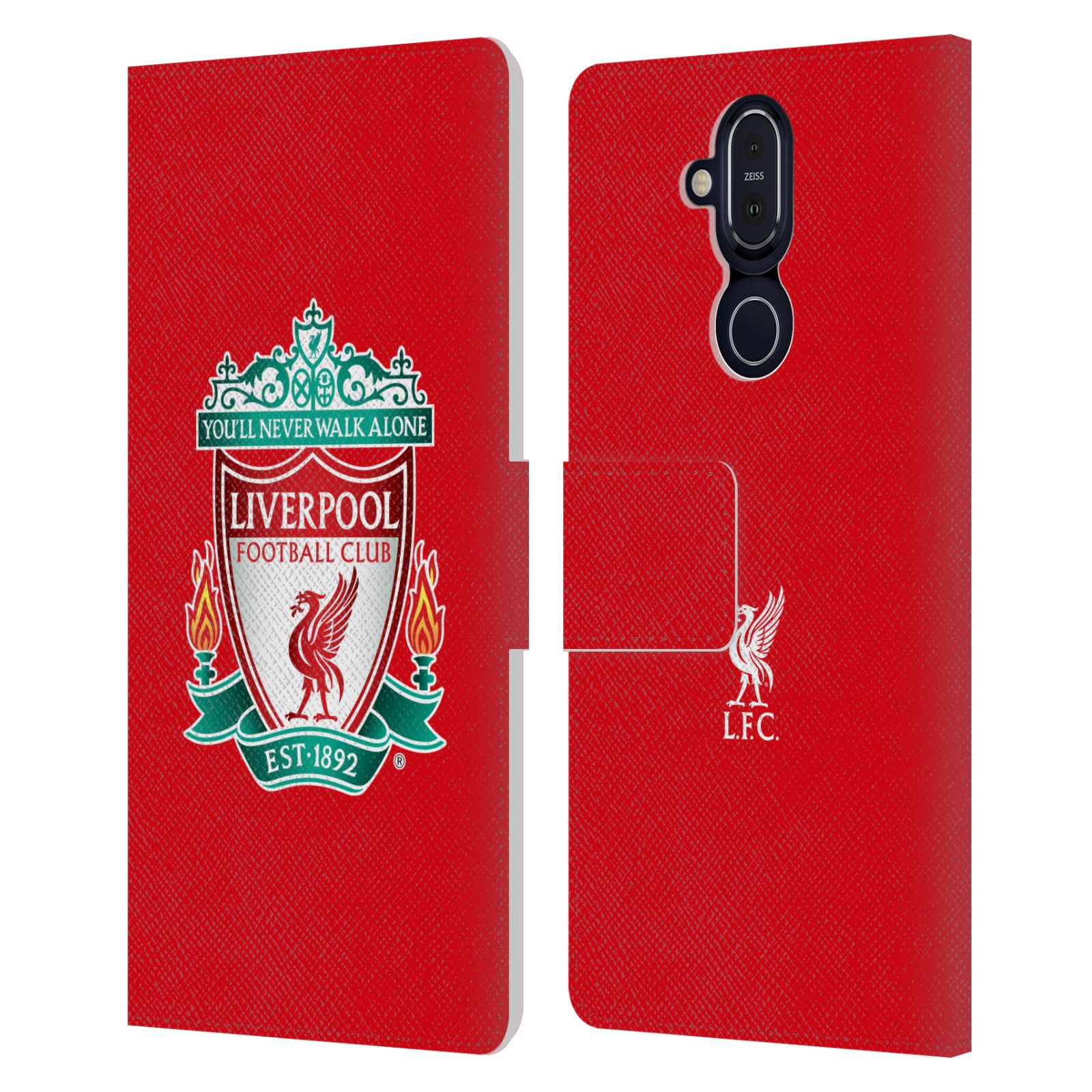 OFFICIAL LIVERPOOL FOOTBALL CLUB CREST 1 PU LEATHER BOOK CASE FOR NOKIA PHONES - Picture 12 of 19