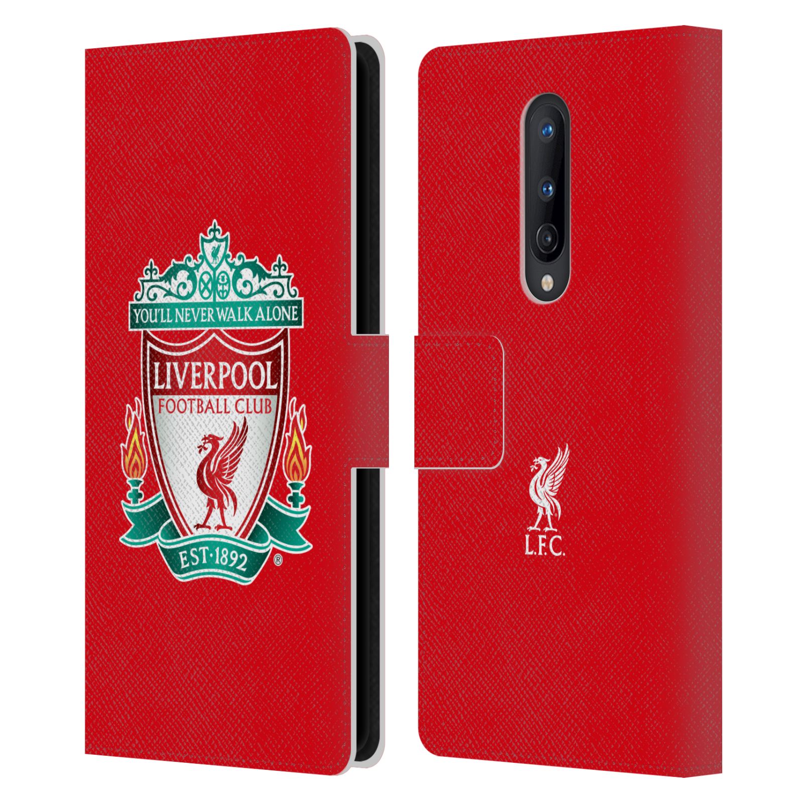 OFFICIAL LIVERPOOL FOOTBALL CLUB CREST 1 PU LEATHER BOOK CASE FOR ONEPLUS PHONES - Picture 12 of 19
