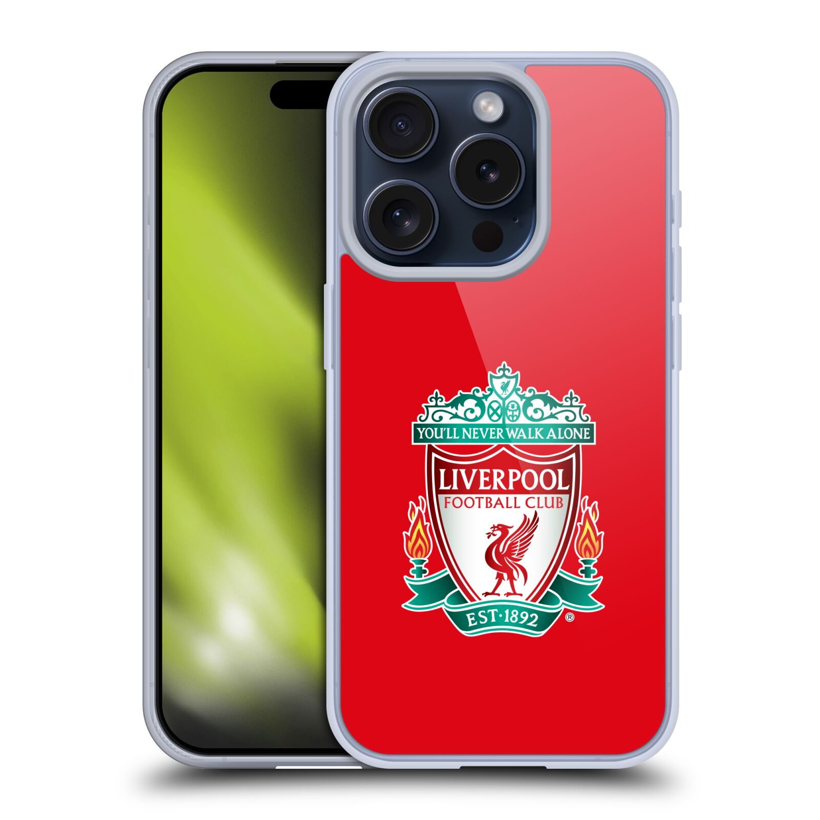 OFFICIAL LIVERPOOL FC LFC CREST 1 SOFT GEL CASE FOR APPLE iPHONE PHONES - Picture 11 of 15