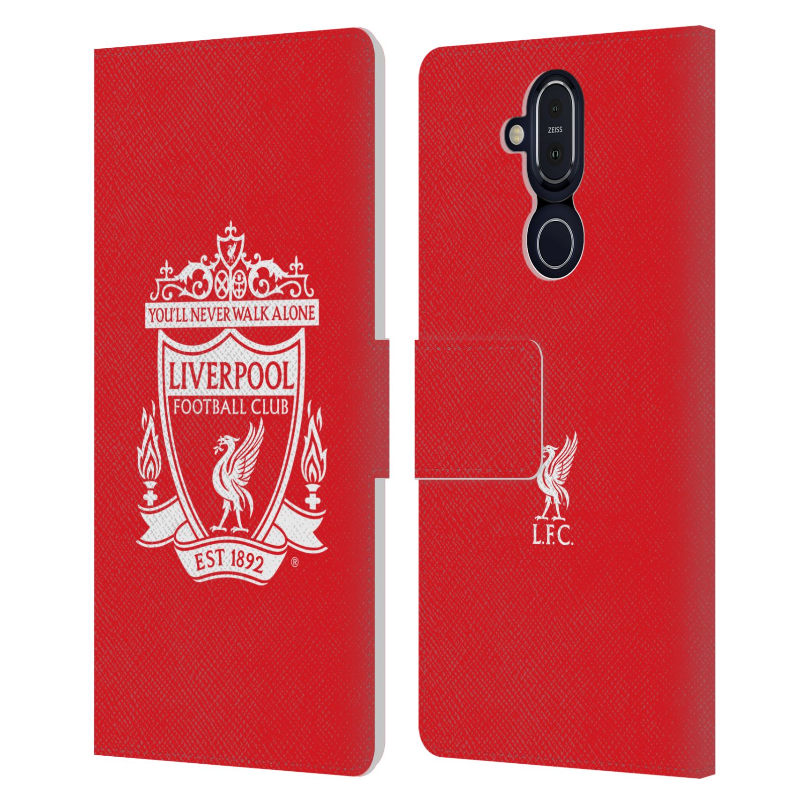 OFFICIAL LIVERPOOL FOOTBALL CLUB CREST 1 PU LEATHER BOOK CASE FOR NOKIA PHONES - Picture 13 of 19