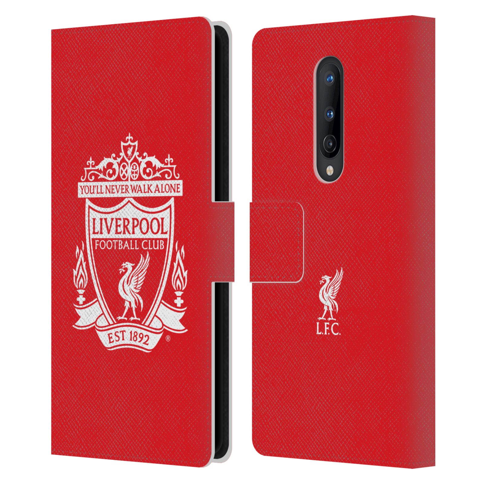 OFFICIAL LIVERPOOL FOOTBALL CLUB CREST 1 PU LEATHER BOOK CASE FOR ONEPLUS PHONES - Picture 13 of 19