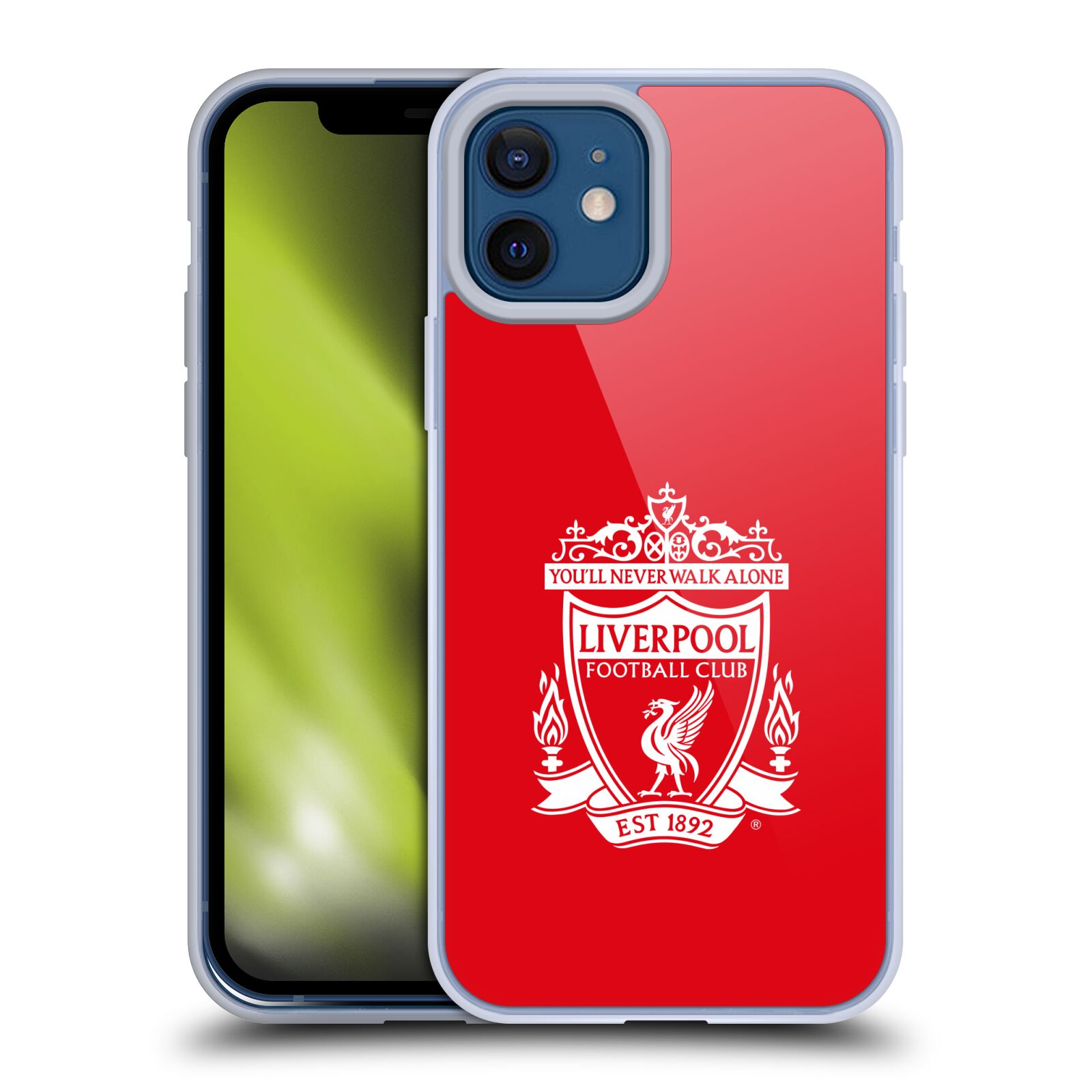 Official Liverpool Football Club I Love LFC Redmen Soft Gel Case Compatible for iPhone 11 