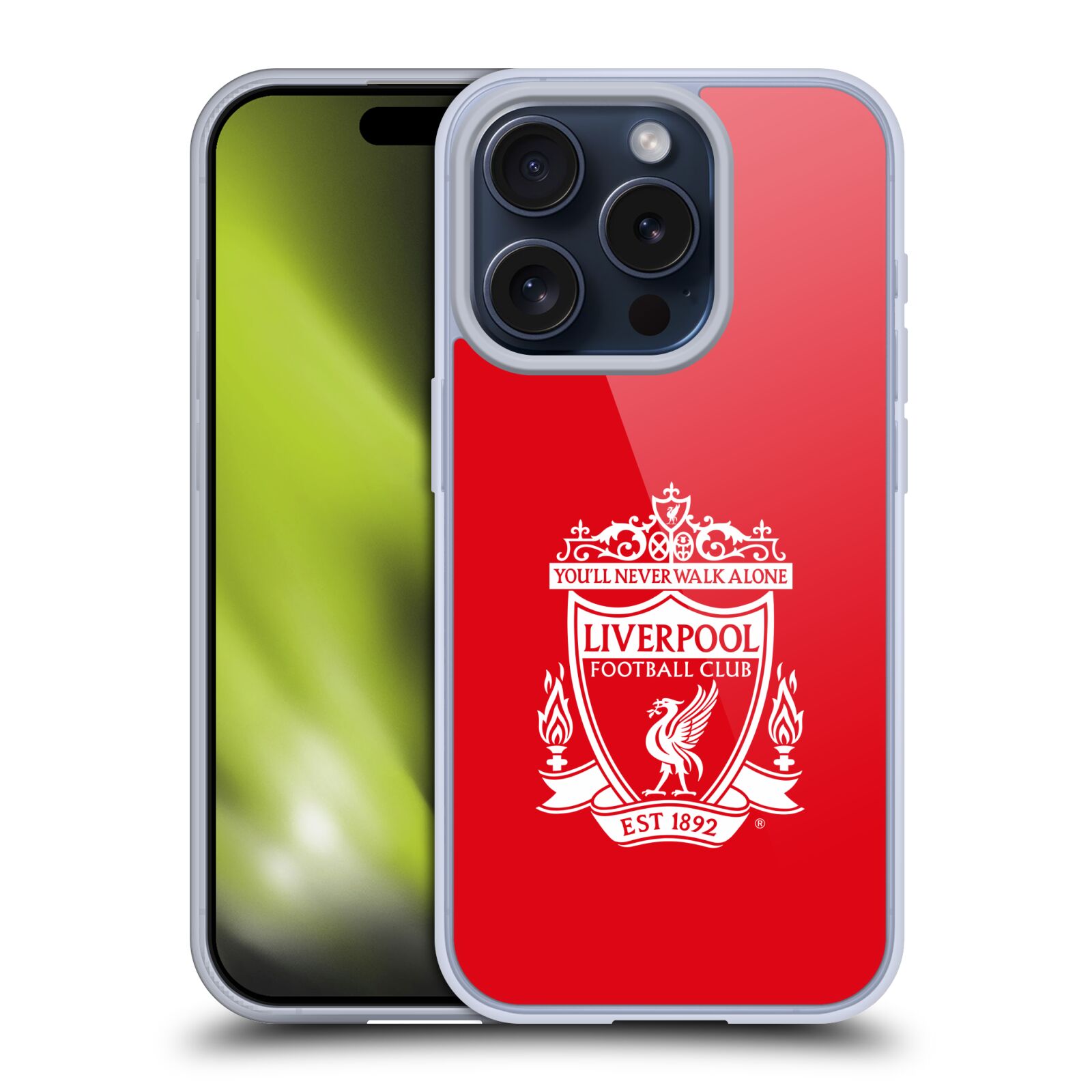OFFICIAL LIVERPOOL FC LFC CREST 1 SOFT GEL CASE FOR APPLE iPHONE PHONES - Picture 12 of 15