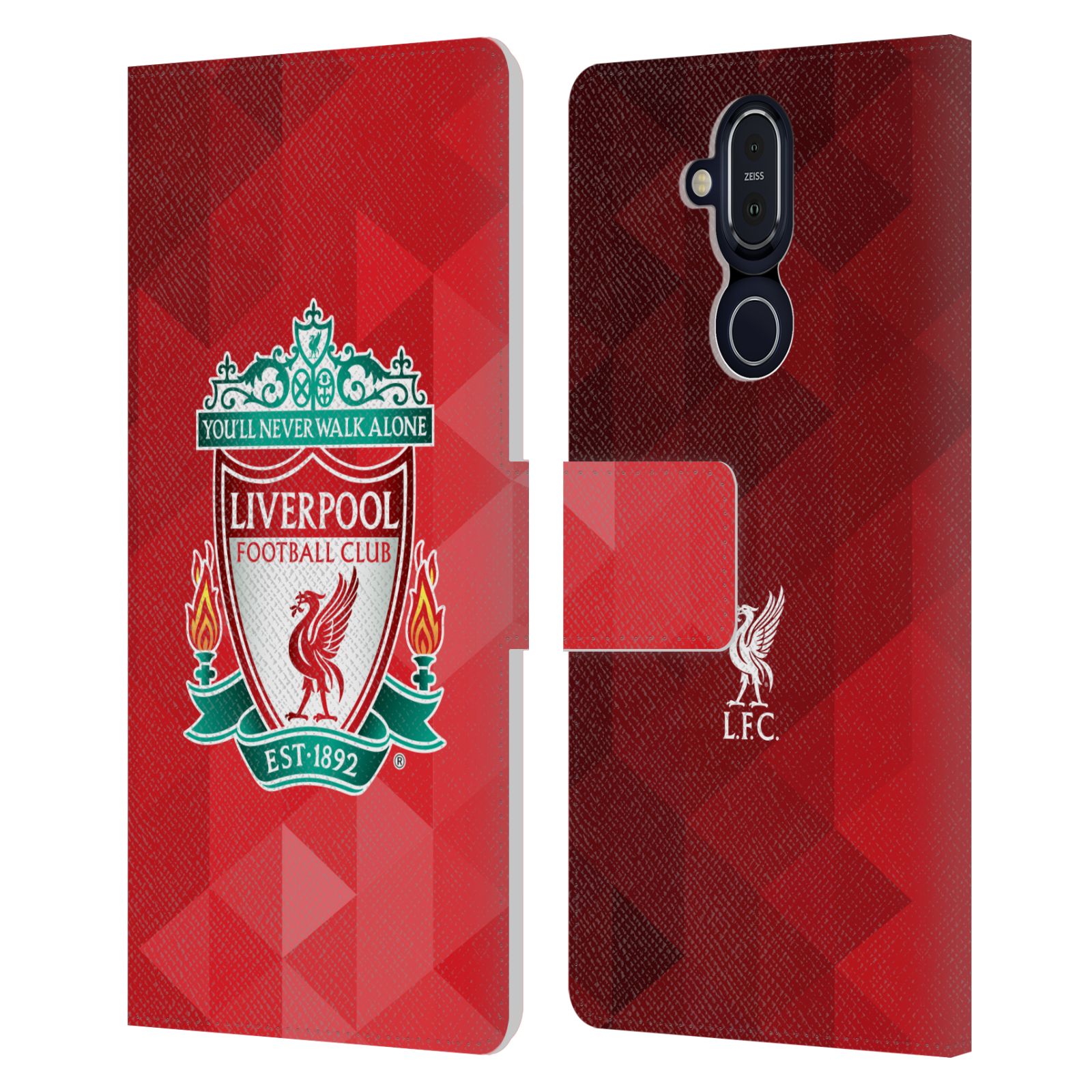 OFFICIAL LIVERPOOL FOOTBALL CLUB CREST 1 PU LEATHER BOOK CASE FOR NOKIA PHONES - Picture 14 of 19